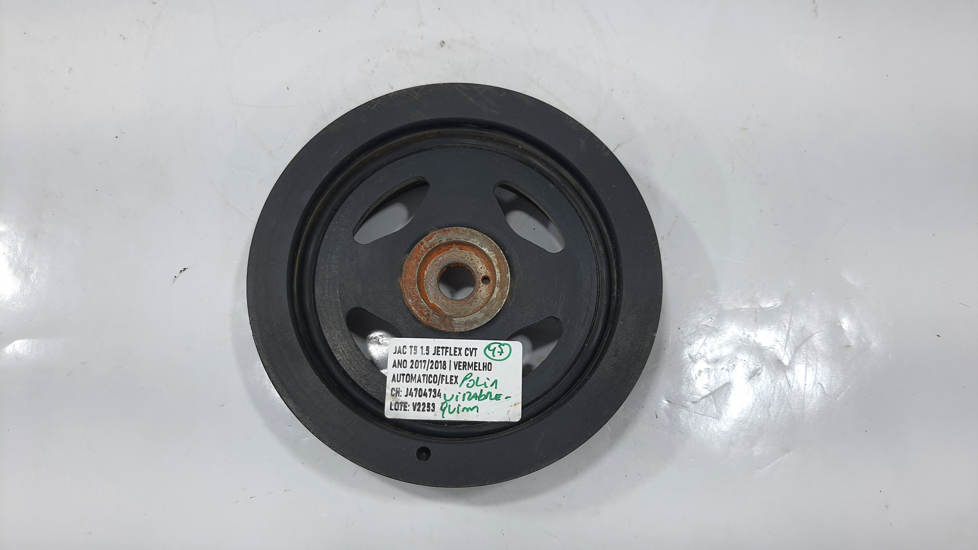 Polia Virabrequim Jac T5 1.5 2018 V2253 2