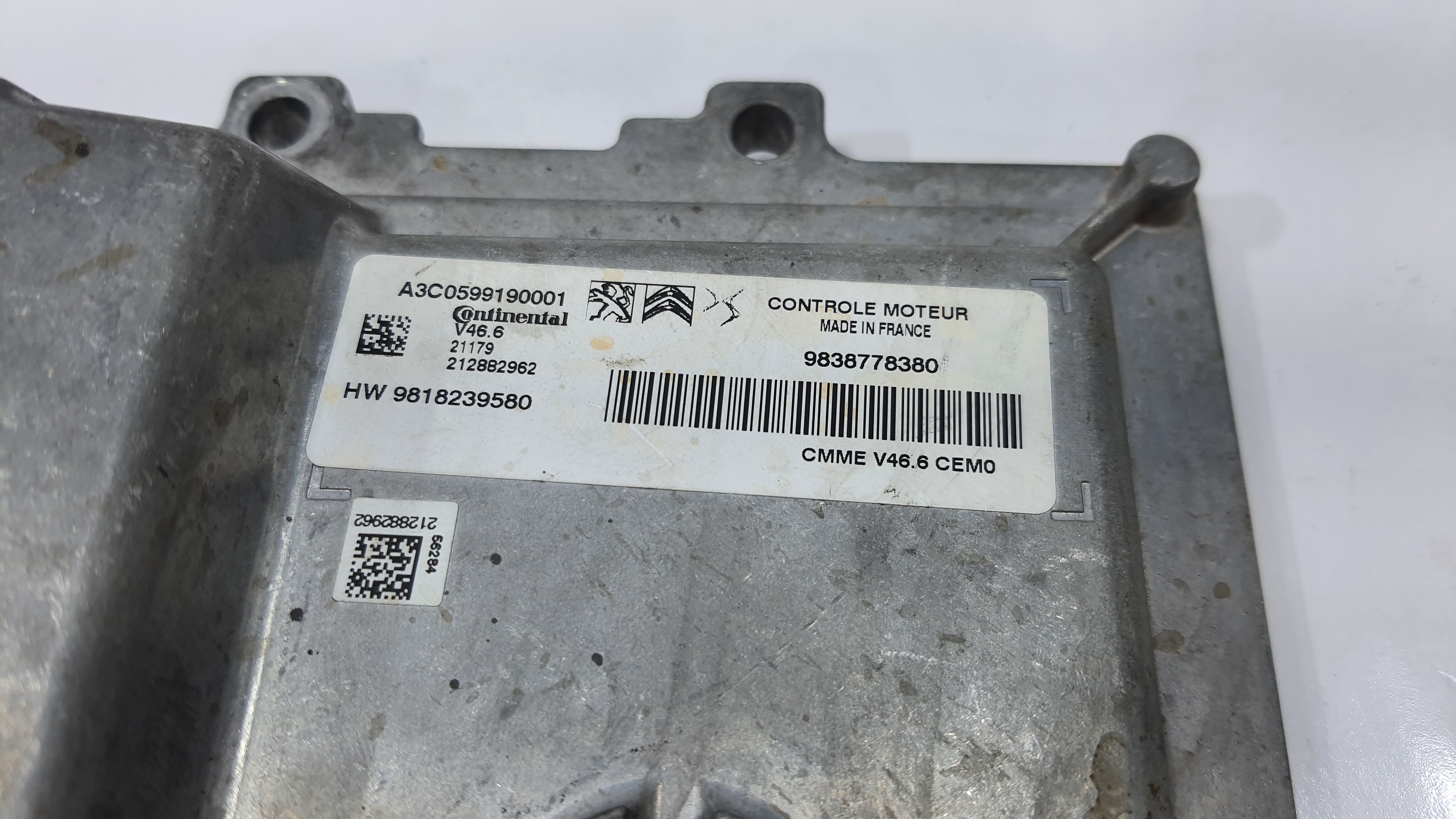Modulo Injeção Peugeot 208 Ano 2022 V1218 5