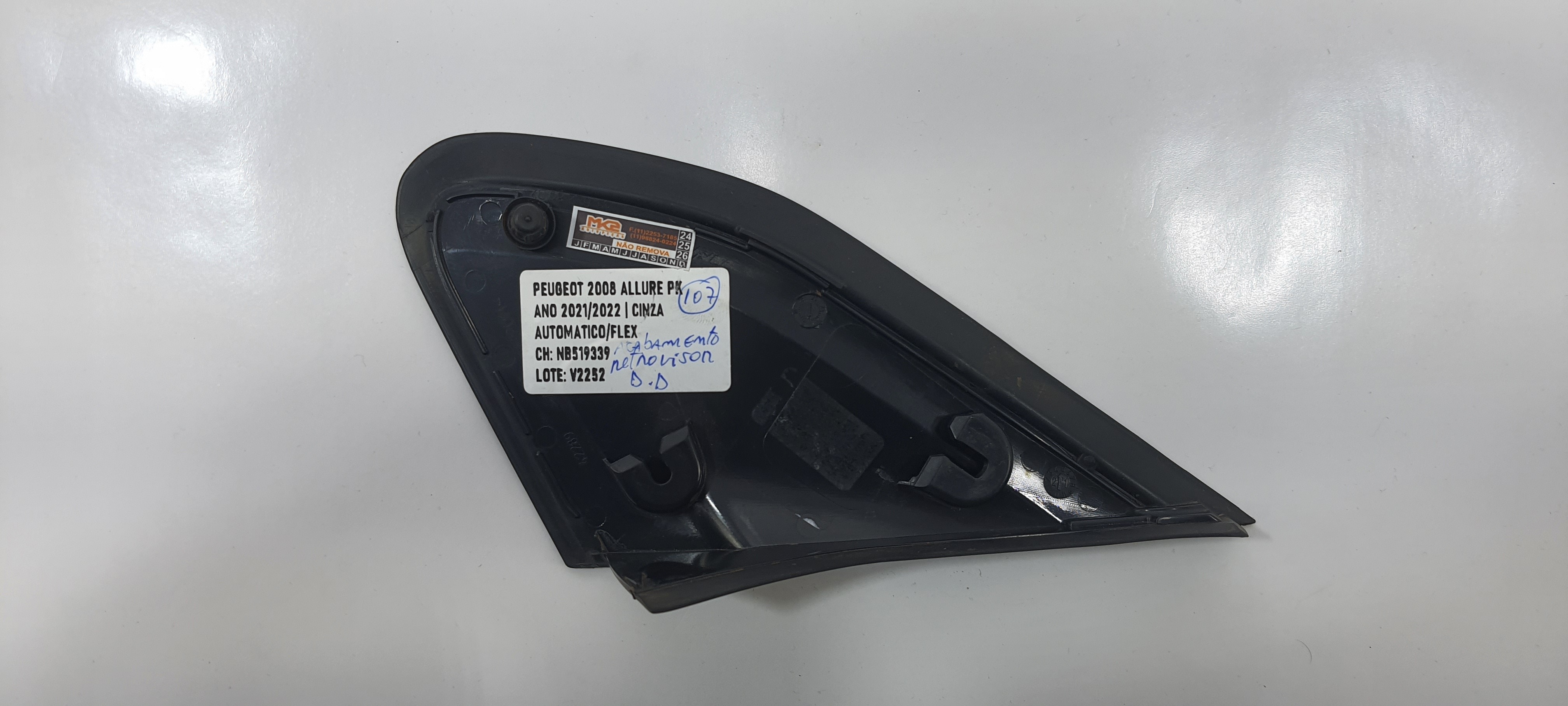 Acabamento Retrovisor Esquerdo Vw Virtus1.0 2023 V2258 5