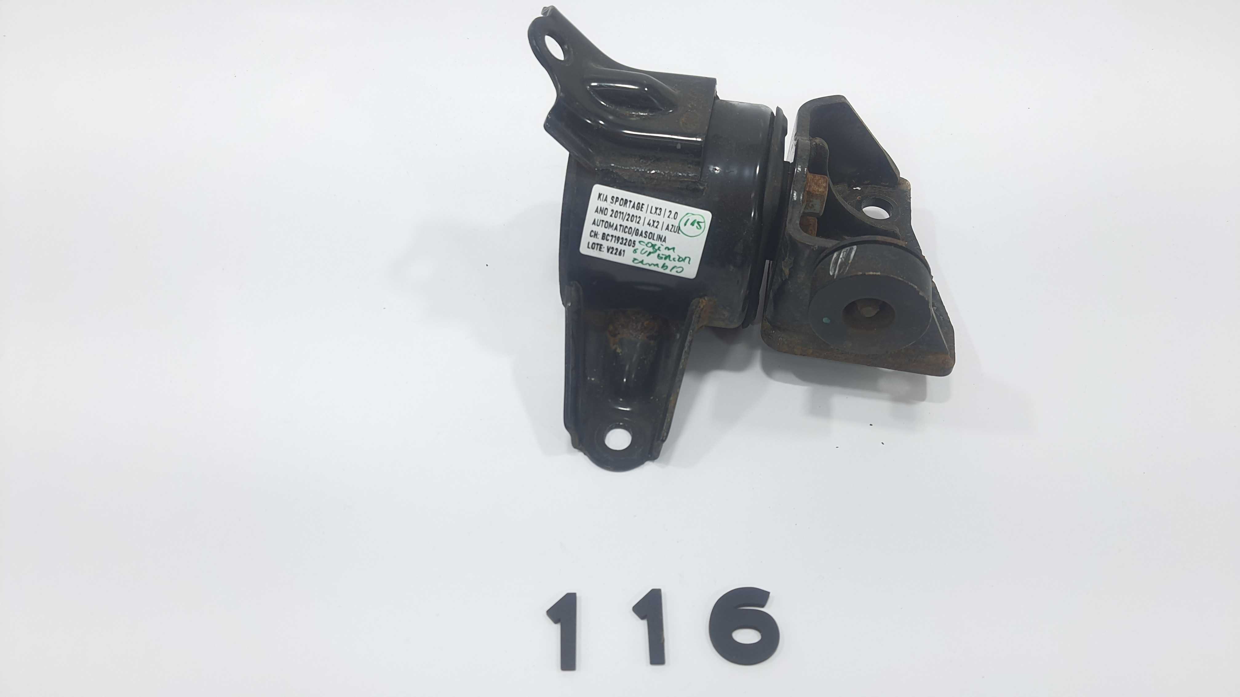 Coxim Superior Câmbio Kia Sportage 2.0 Lx3 2012 V2261 2