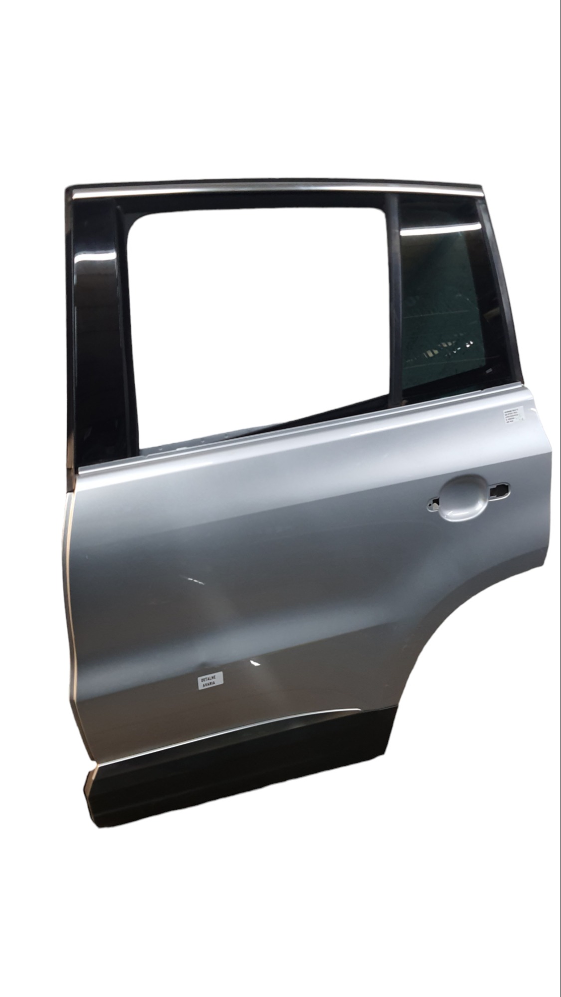 Porta Traseira Esquerda Detalhe Tiguan Ano 2012 V2249 Traseira Esquerdo Prata 2