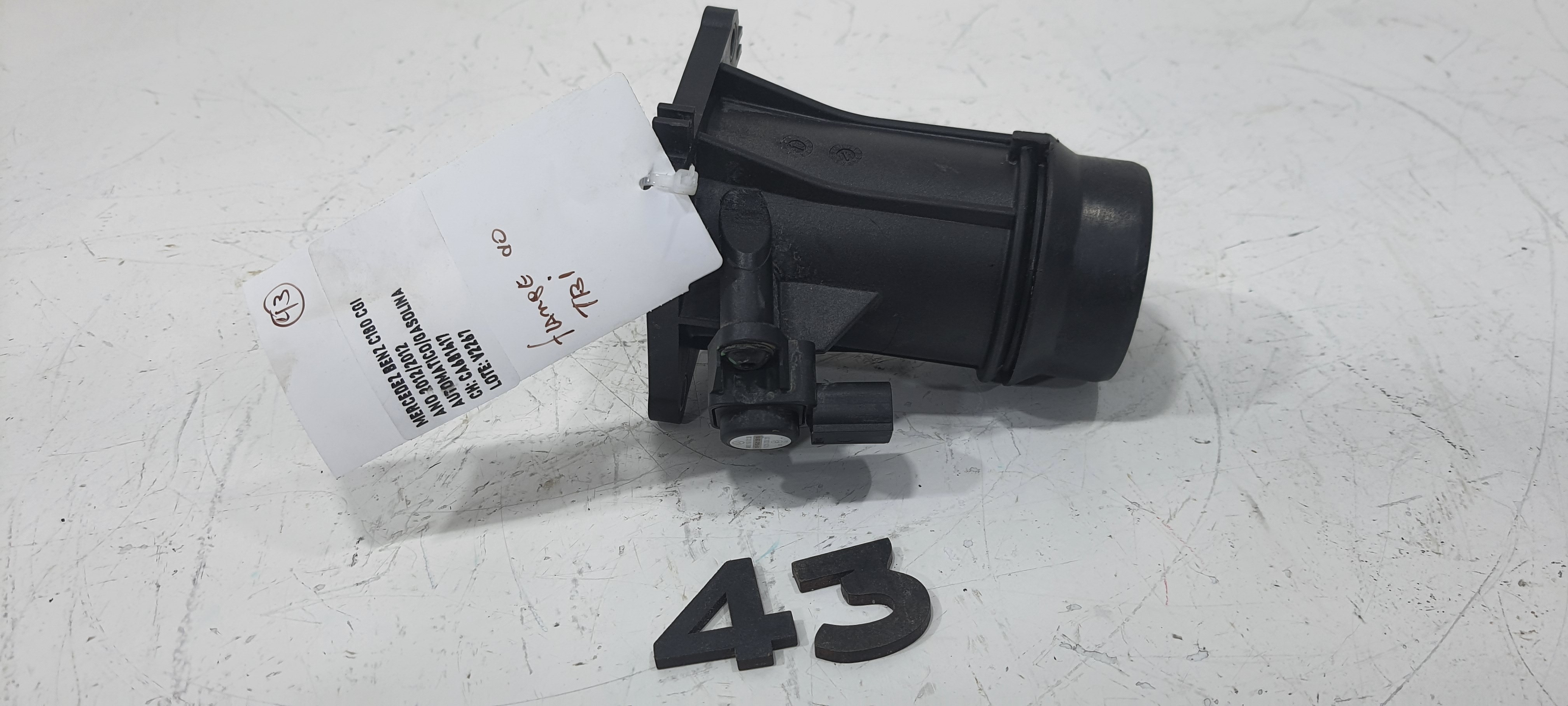 Flange Corpo De Borboleta Tbi Mercedes-benz C180 2012 V2267 2
