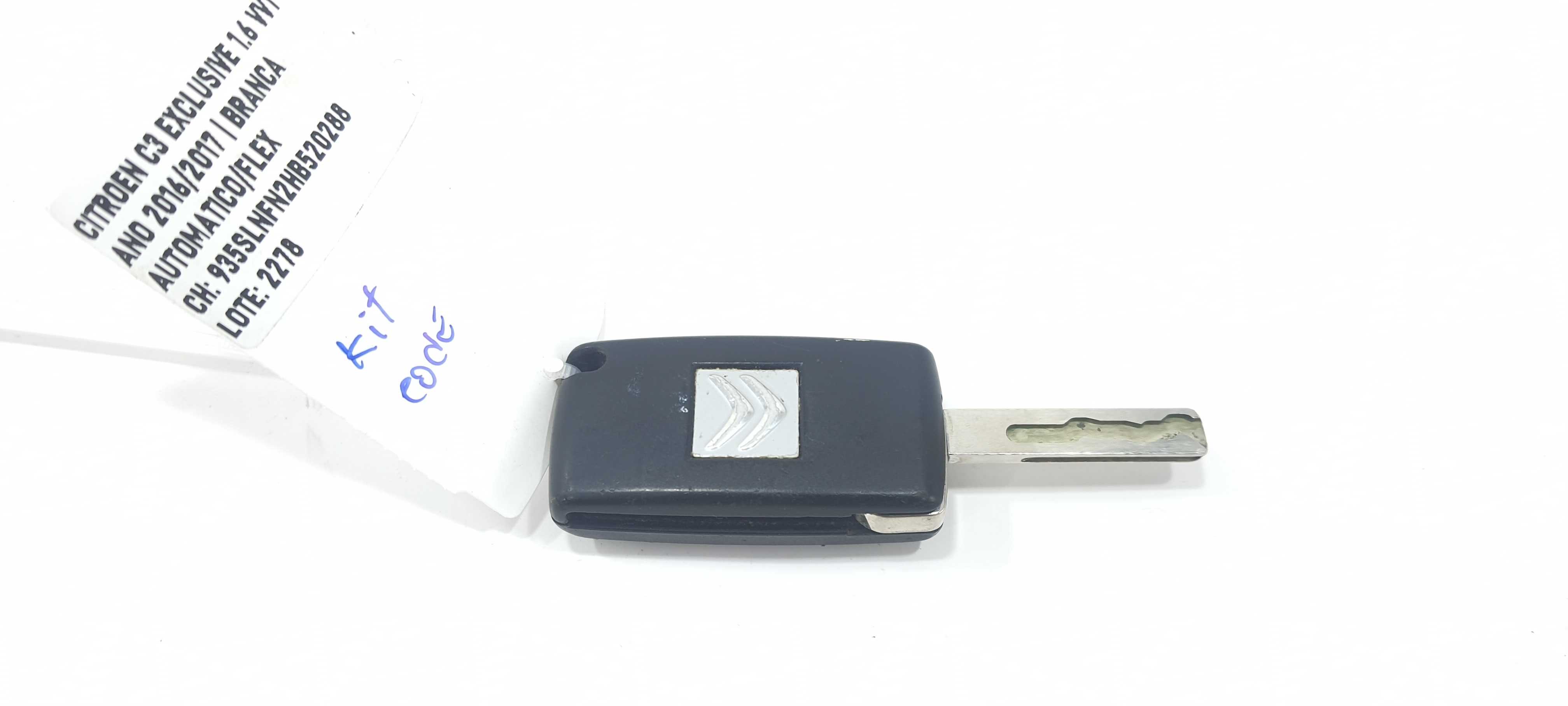 Kit Code Precisa Programar Citroen C3 Exclusive 1.6 17 V2278 4