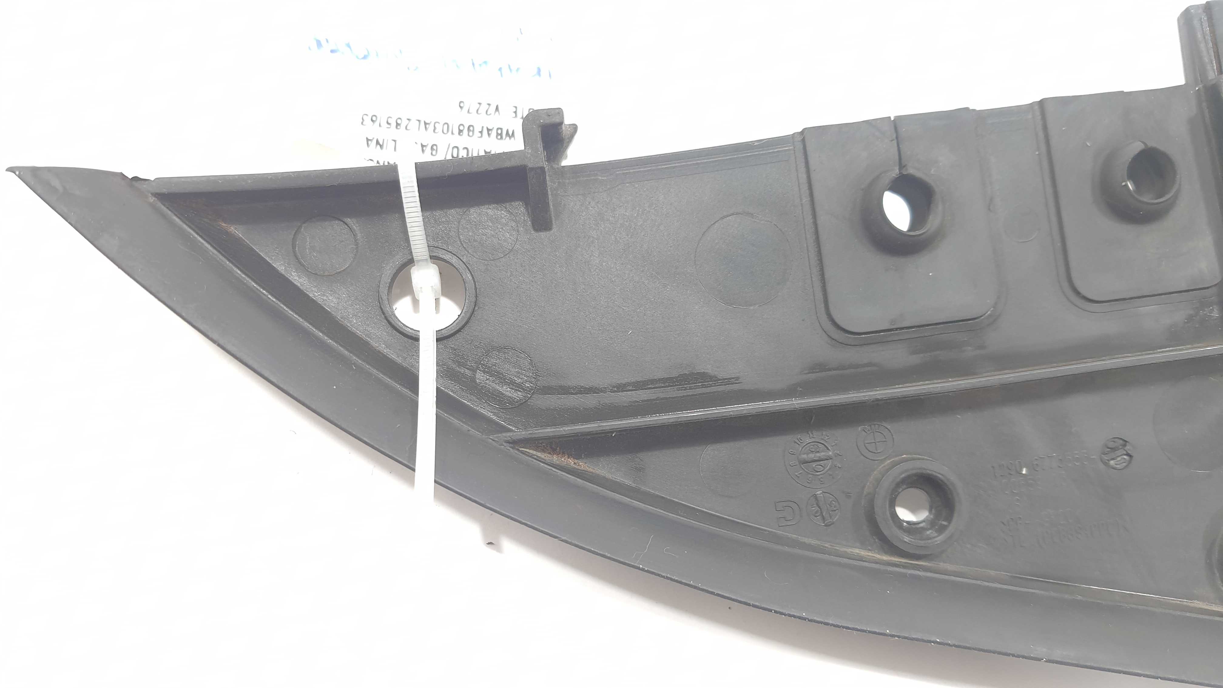 Acabamento Inferior Painel Bmw X6 Xdrive 4.4 2010 V2276 Preta 2