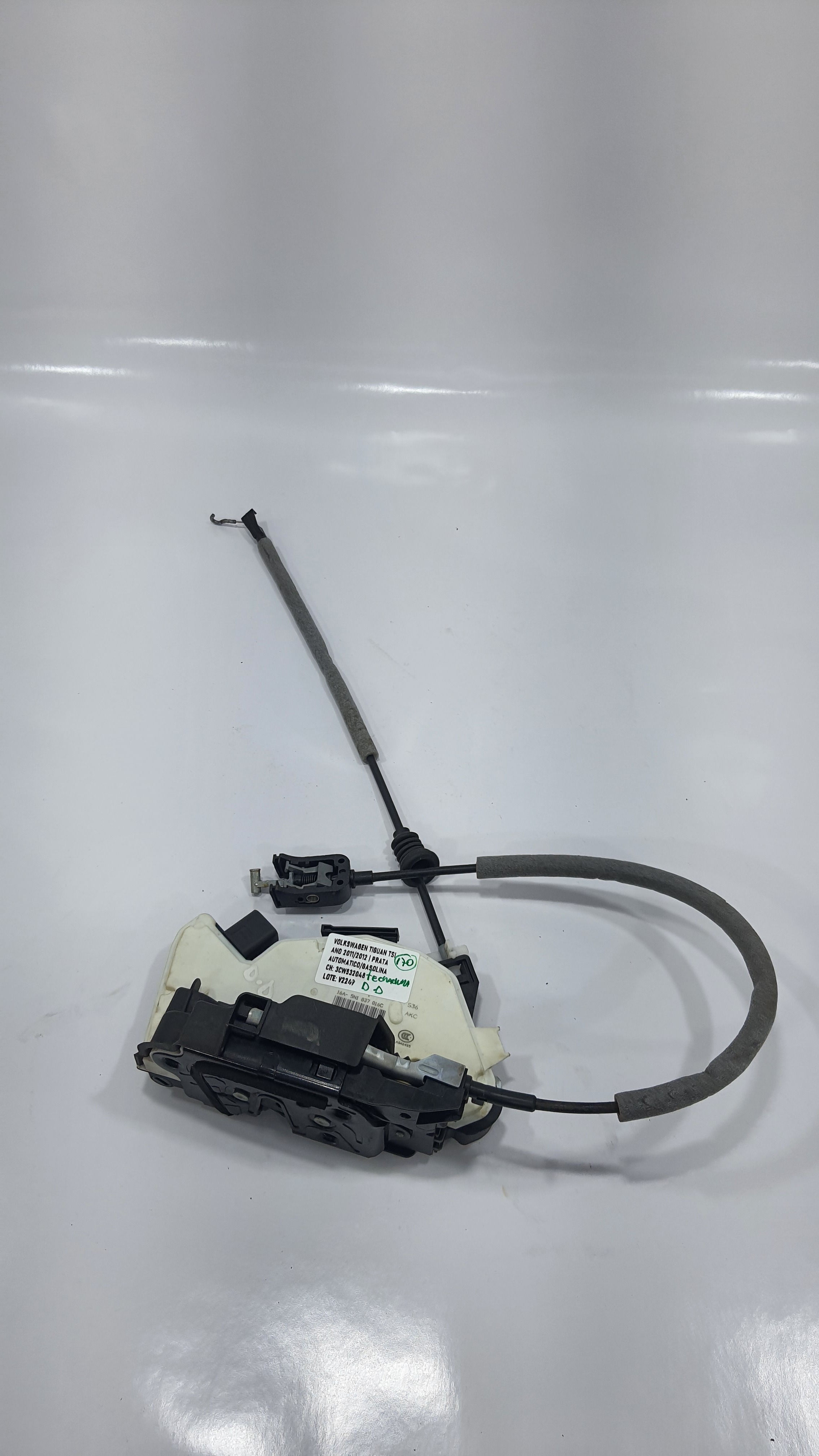 Fechadura Dianteira Direita Volkswagen Tiguan 2012 V2249 5
