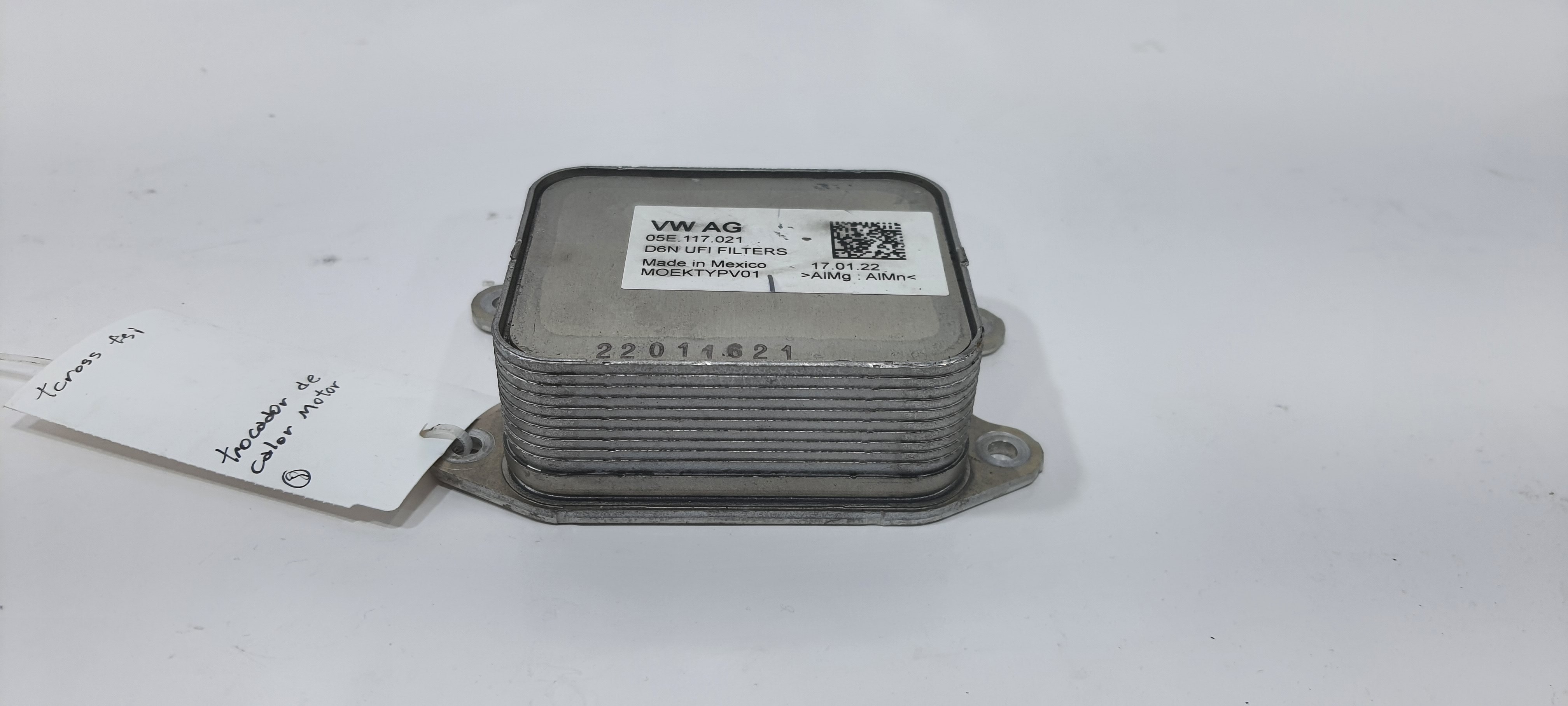 Trocador De Calor Motor T-cross Tsi 1.4 Highline 2023 2
