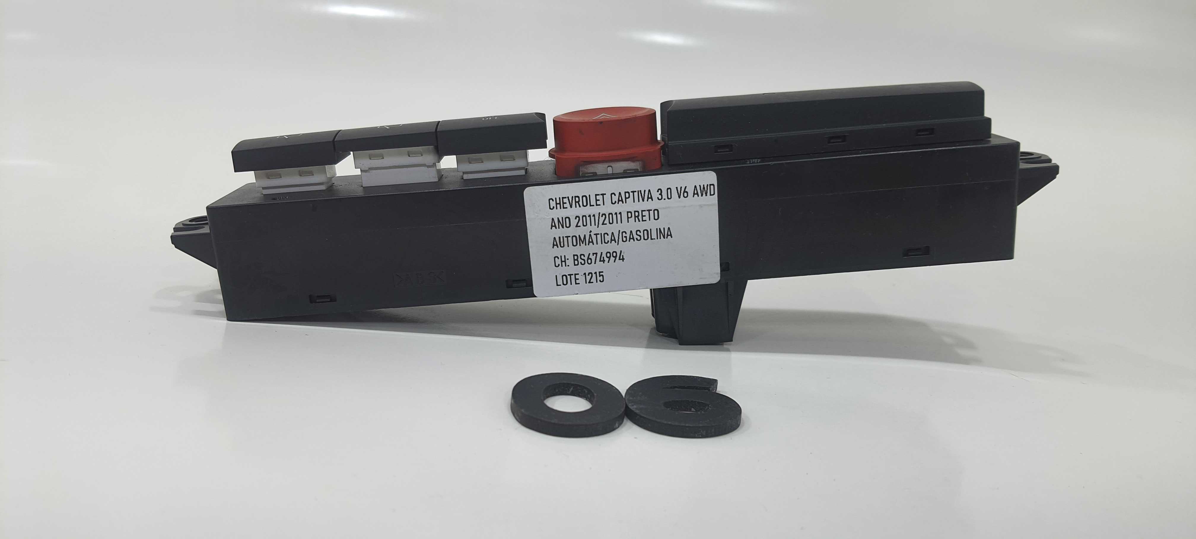Botao Pisca Alerta Captiva Awd 3.0 2011 V1215 5