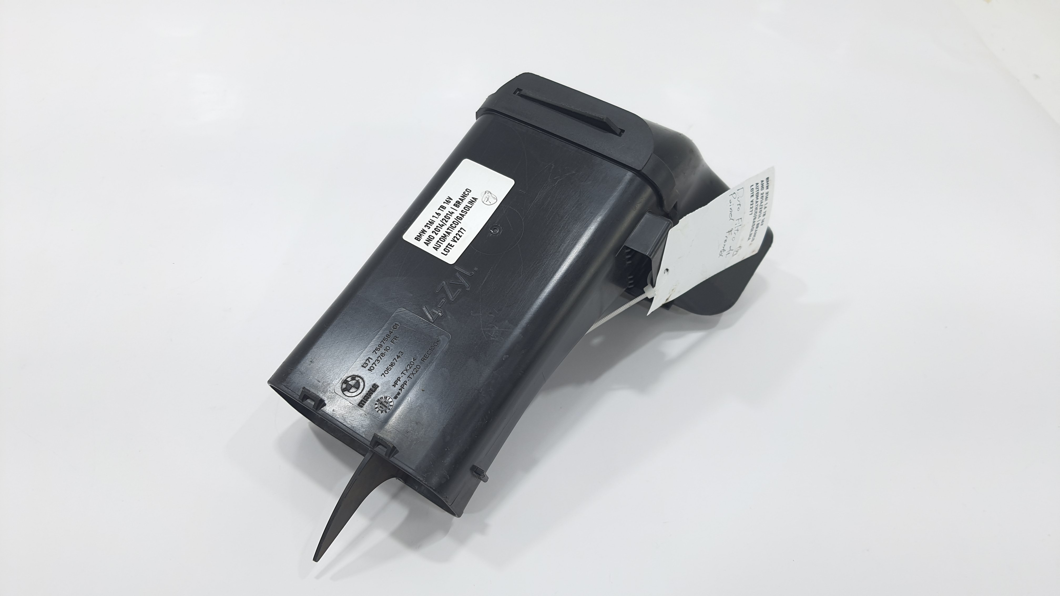 Duto Filtro De Ar Painel Frontal Bmw 316i 1.6 2014 V2277 2
