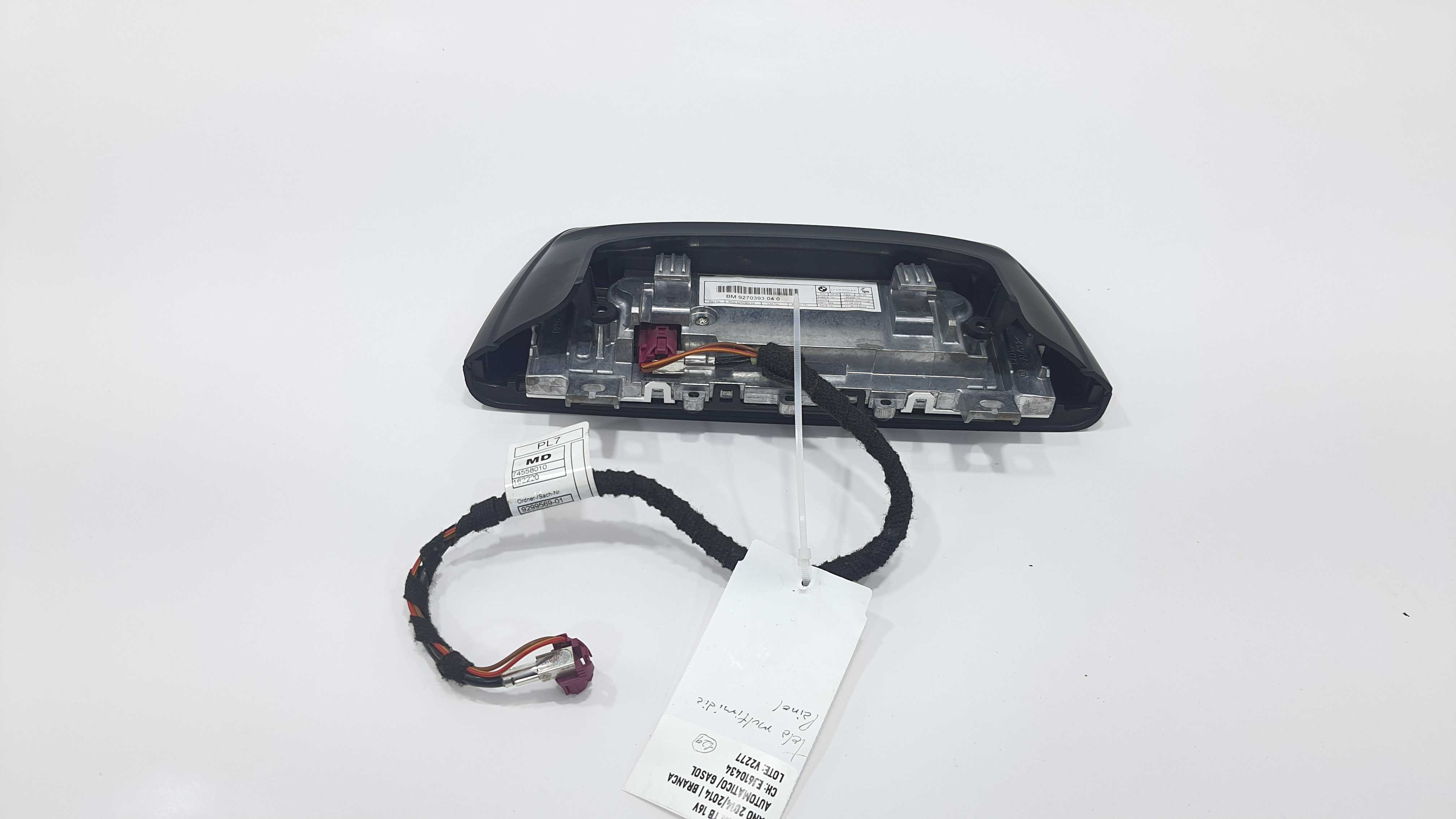 Tela Multimidia Bmw 316i 1.6 Tb V2277 3