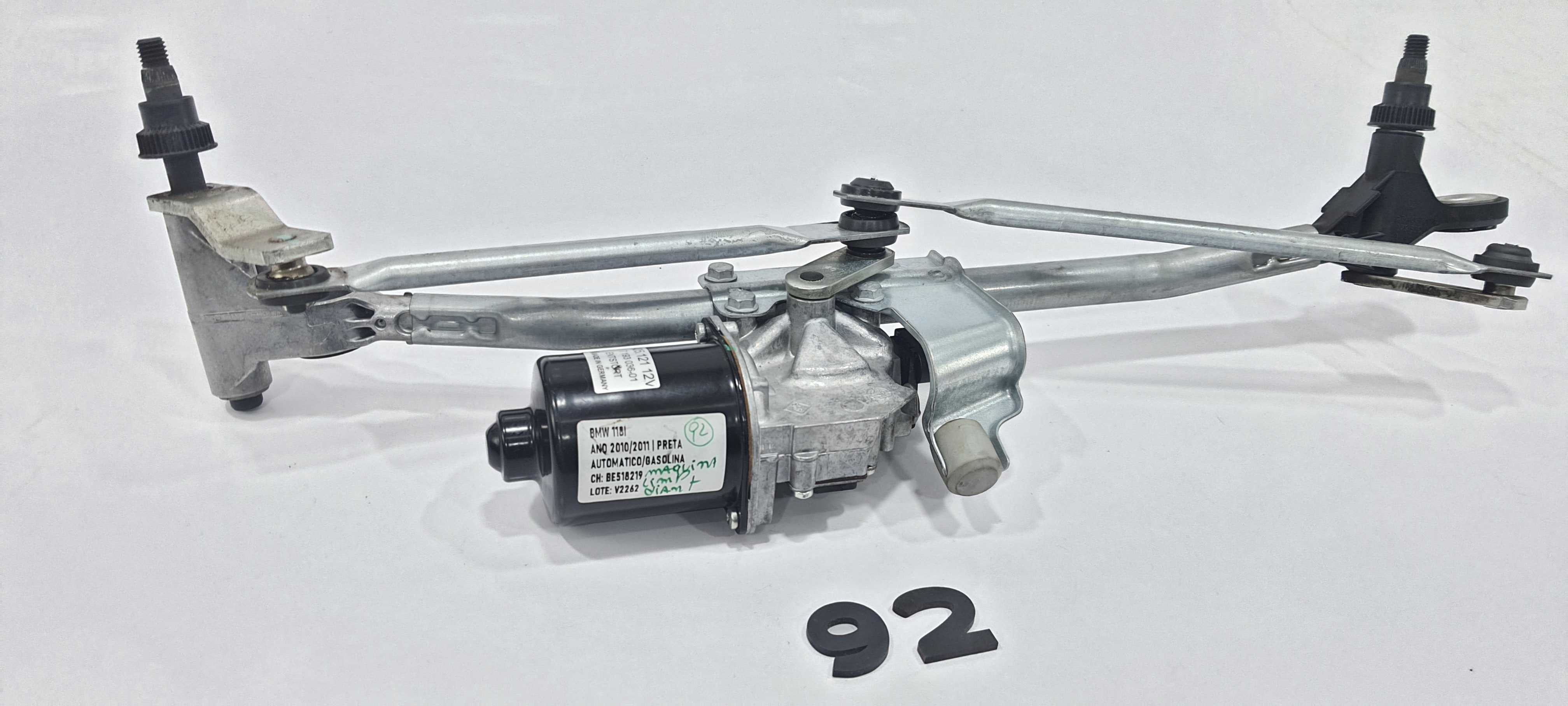 Maquina Limpador Parabrisa Bmw 118i 2011 V2262 3