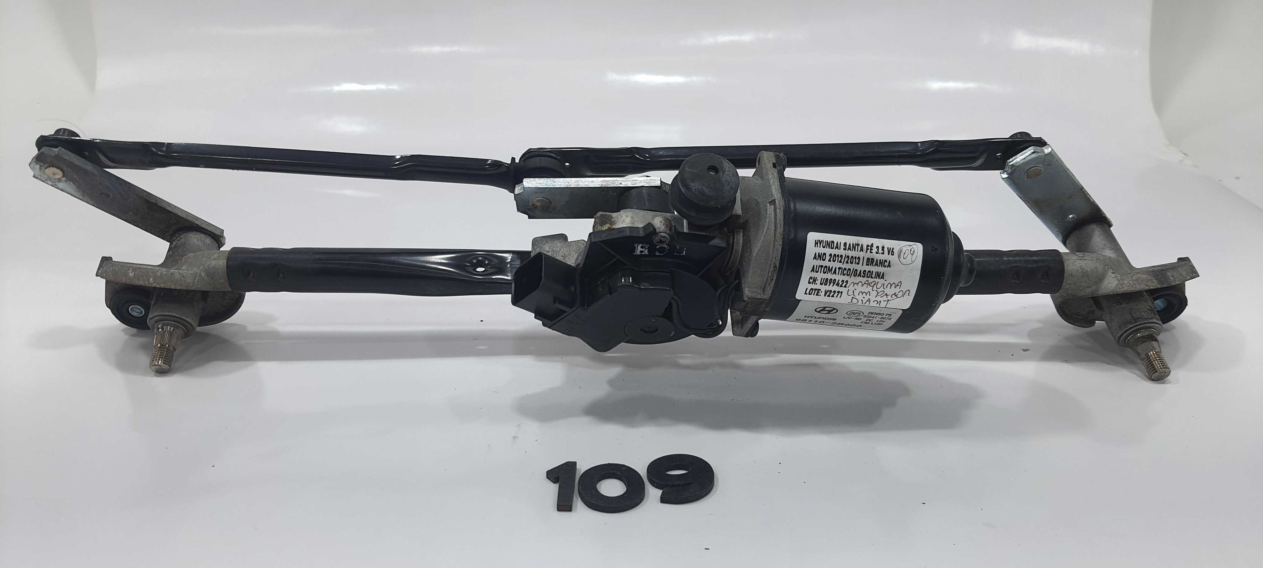 Maquina Limpador Dianteira Hyundai Santa Fé V6 2013 V2271 3
