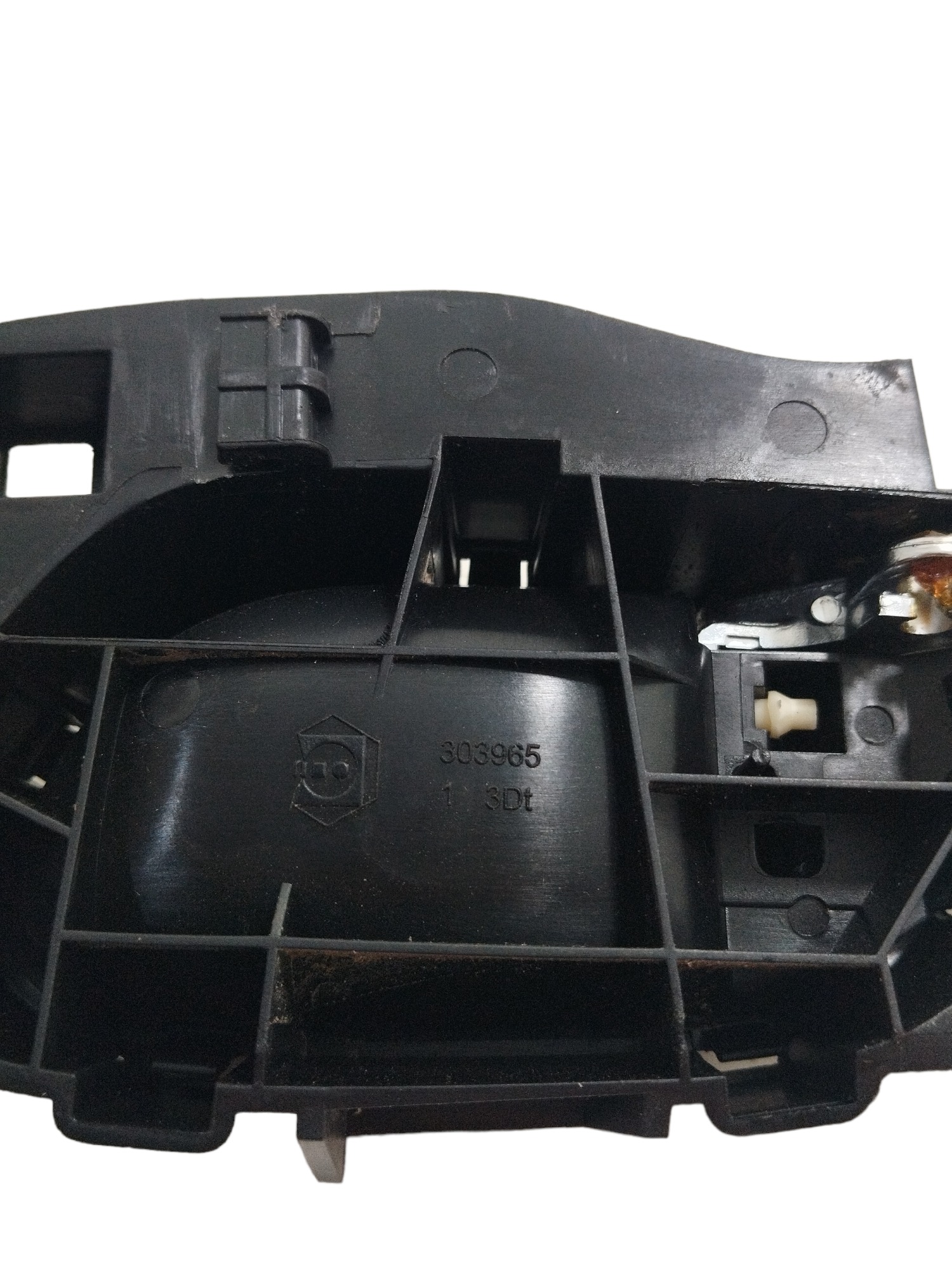 Maçaneta Interna Direita Citroen C3 2016/2017 Original  Prata Dianteira/traseira 3