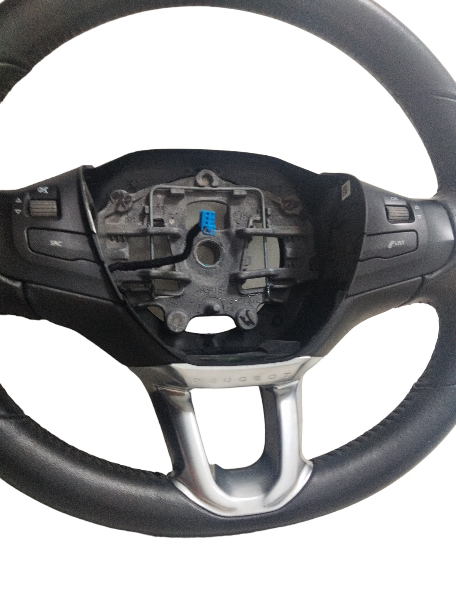 Volante Peugeot 2008 1.6 2017 2018 2019 2020 Original Preto 5
