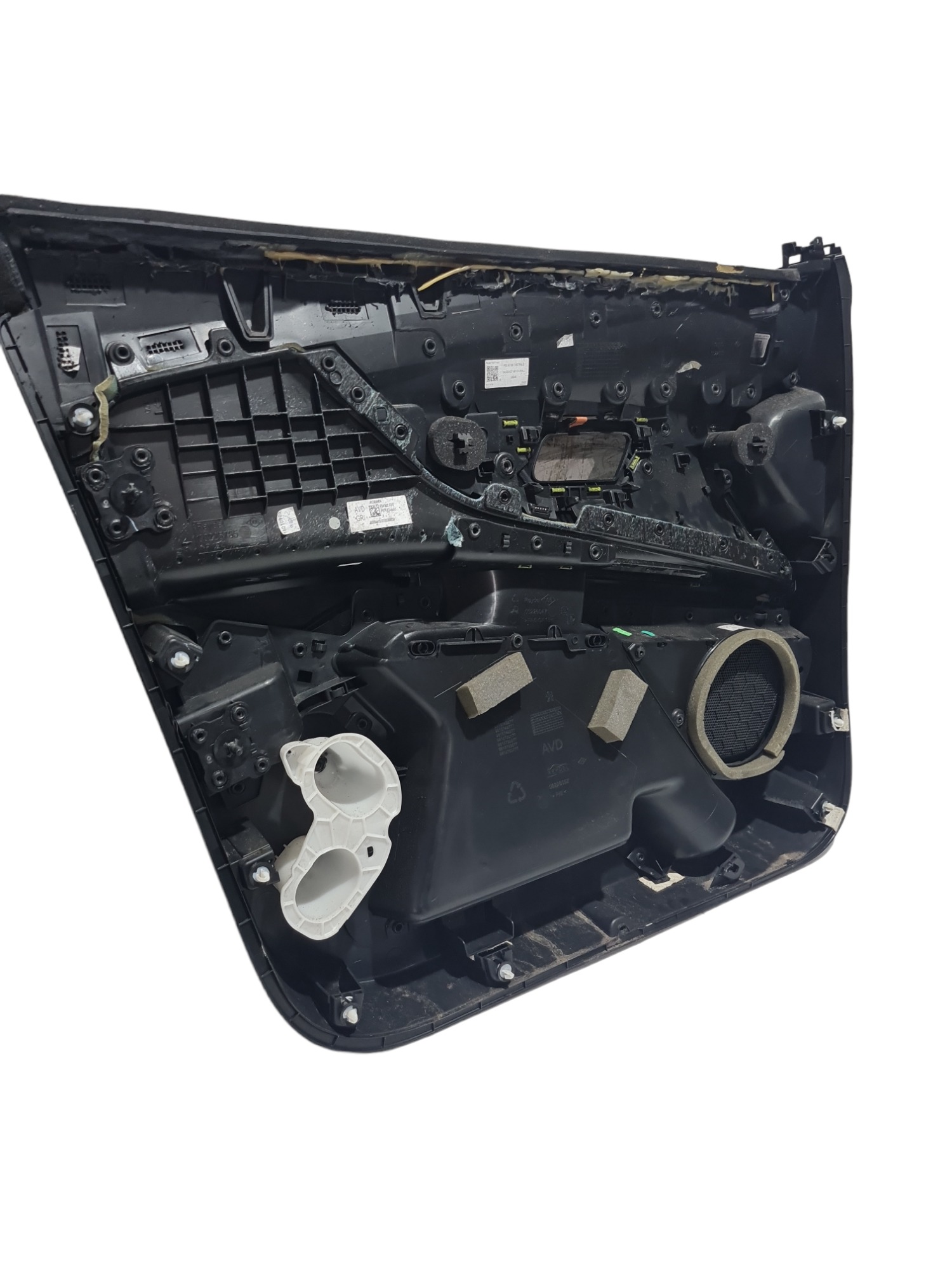 Forro Porta Dianteiro Direit Peugeot 3008 2018 Detalhe Ler Preto 6