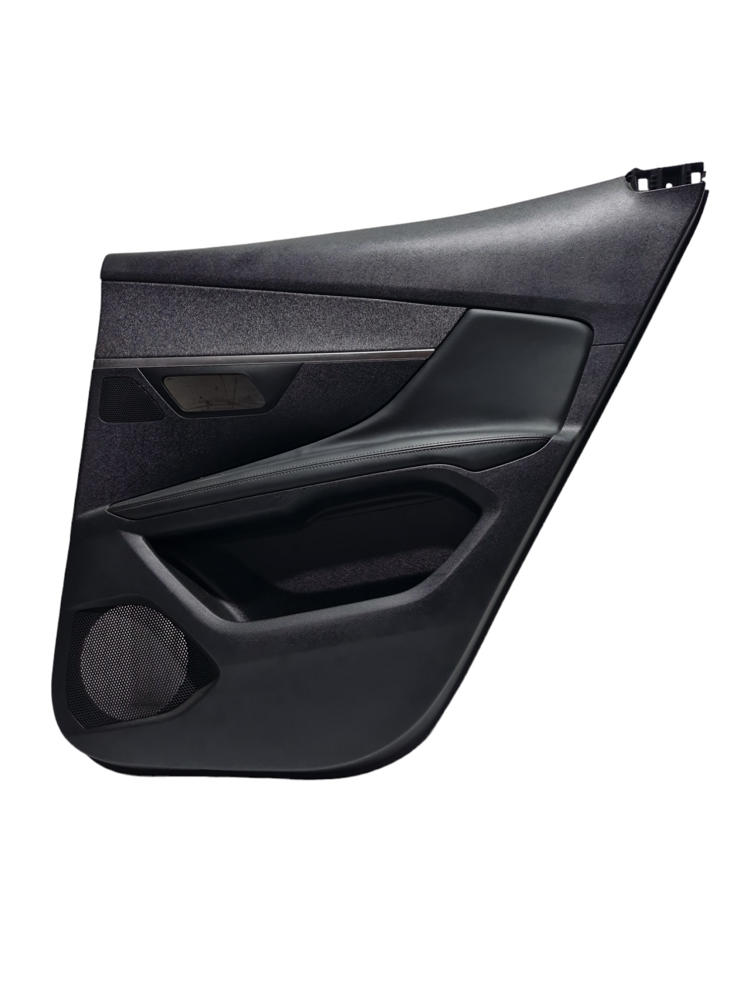 Forro Porta Traseiro Direito Peugeot 3008 C/ Detalhe Leia Preto 8