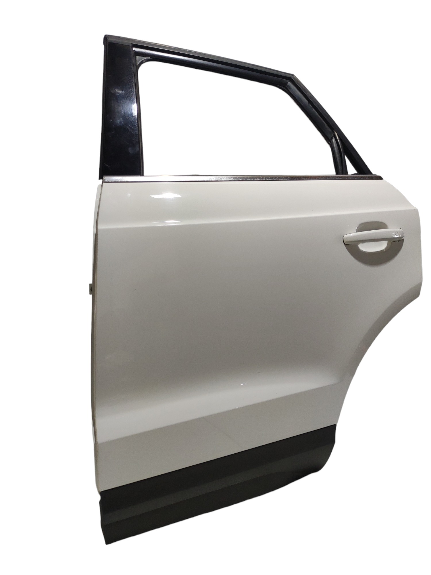 Porta Traseira Esquerda Completa Audi Q3 2017/2018  Traseira Esquerdo Branco 1