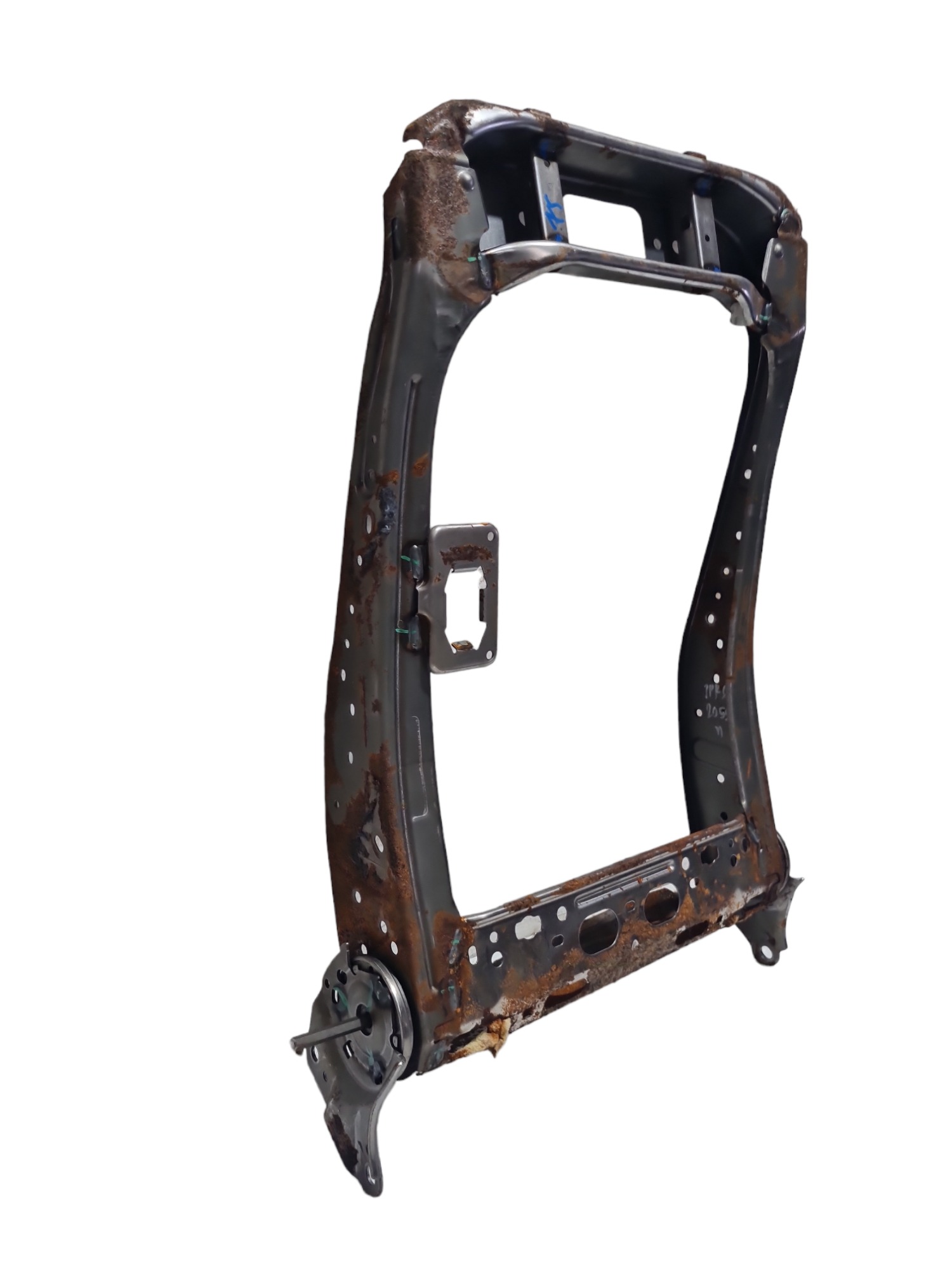 Estrutura Encosto Banco Dianteiro Ld Hilux Sw4 2022 Leia Prata 2