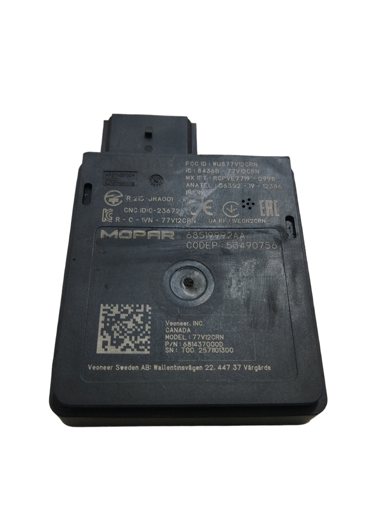 Módulo Detectação. Cego Jeep Commander 2022/2023 68519992a 5