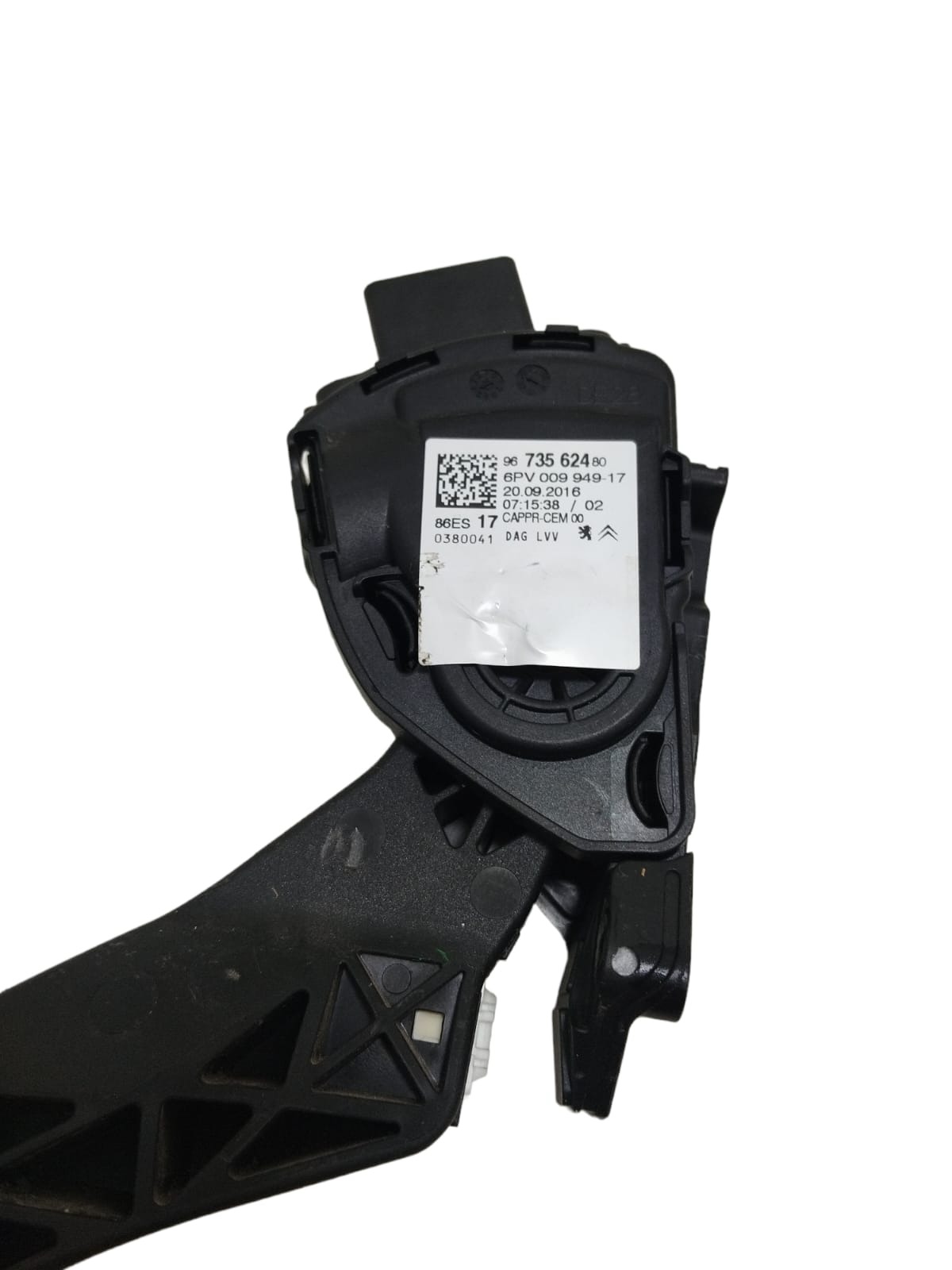 Pedal Acelerador Eletrônico Citroen C3 9673562480 2017 4