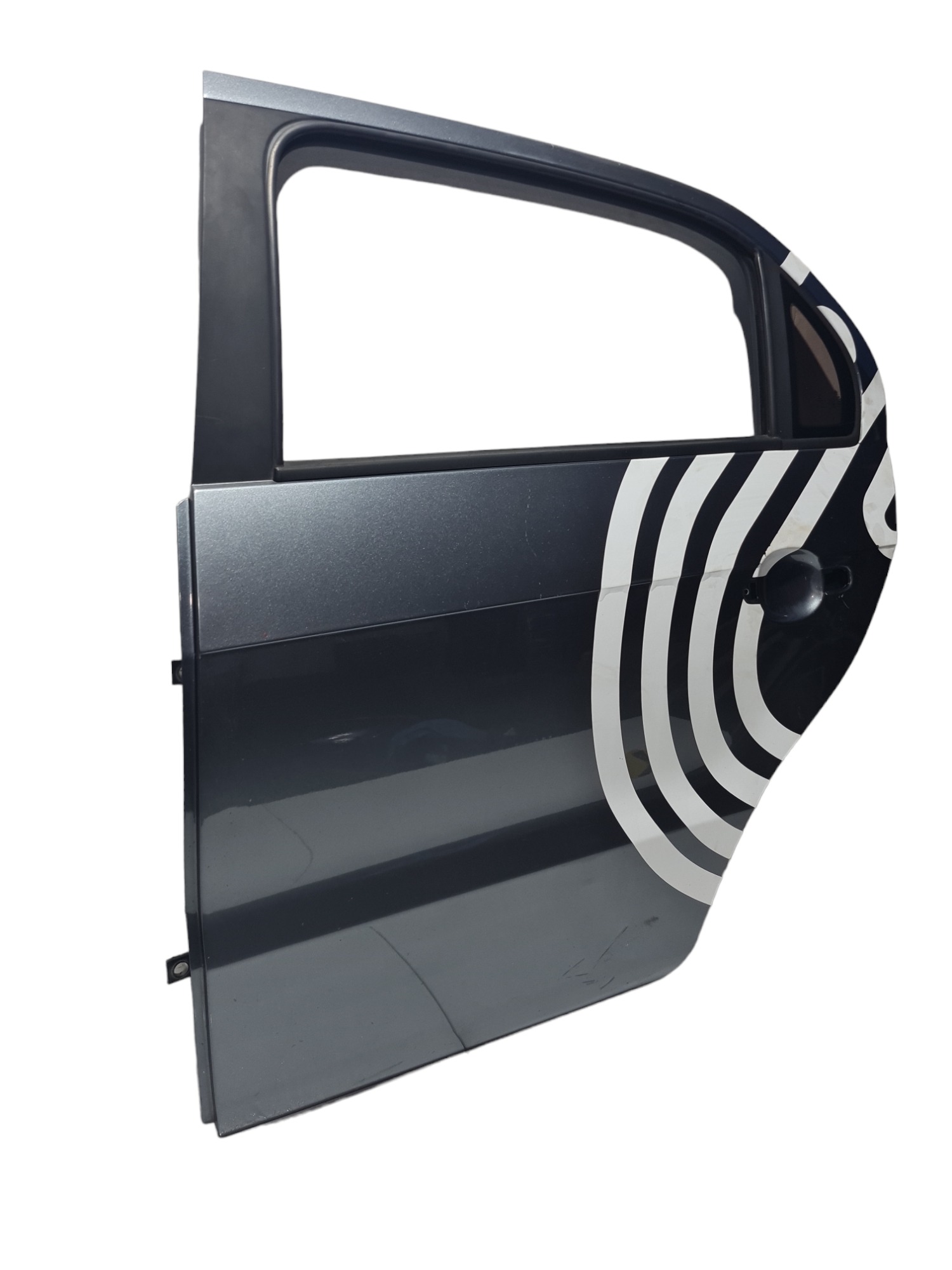 Porta Traseira Esquerda Vw Gol E Voyage G8 Leve Detalhe Traseira Esquerda Cinza 1