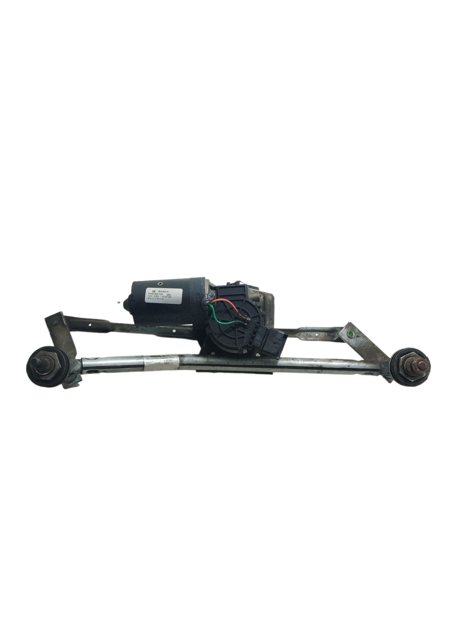 Motor Galharda Limpador Para-brisa Peugeot 207 2012/2013 6
