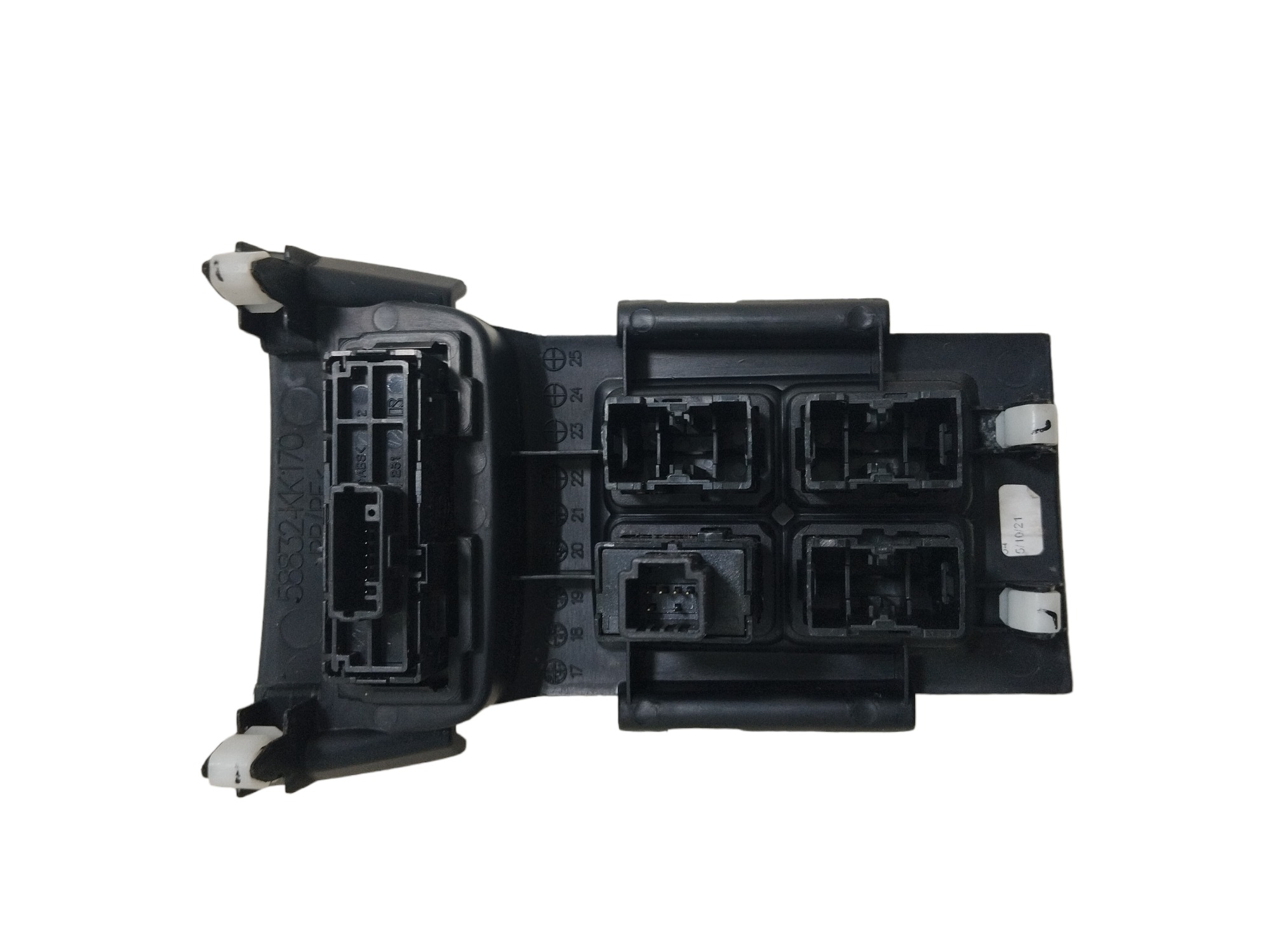 Moldura Com Botão Tração Sport Hilux Sw4 2021/2022 2023 3