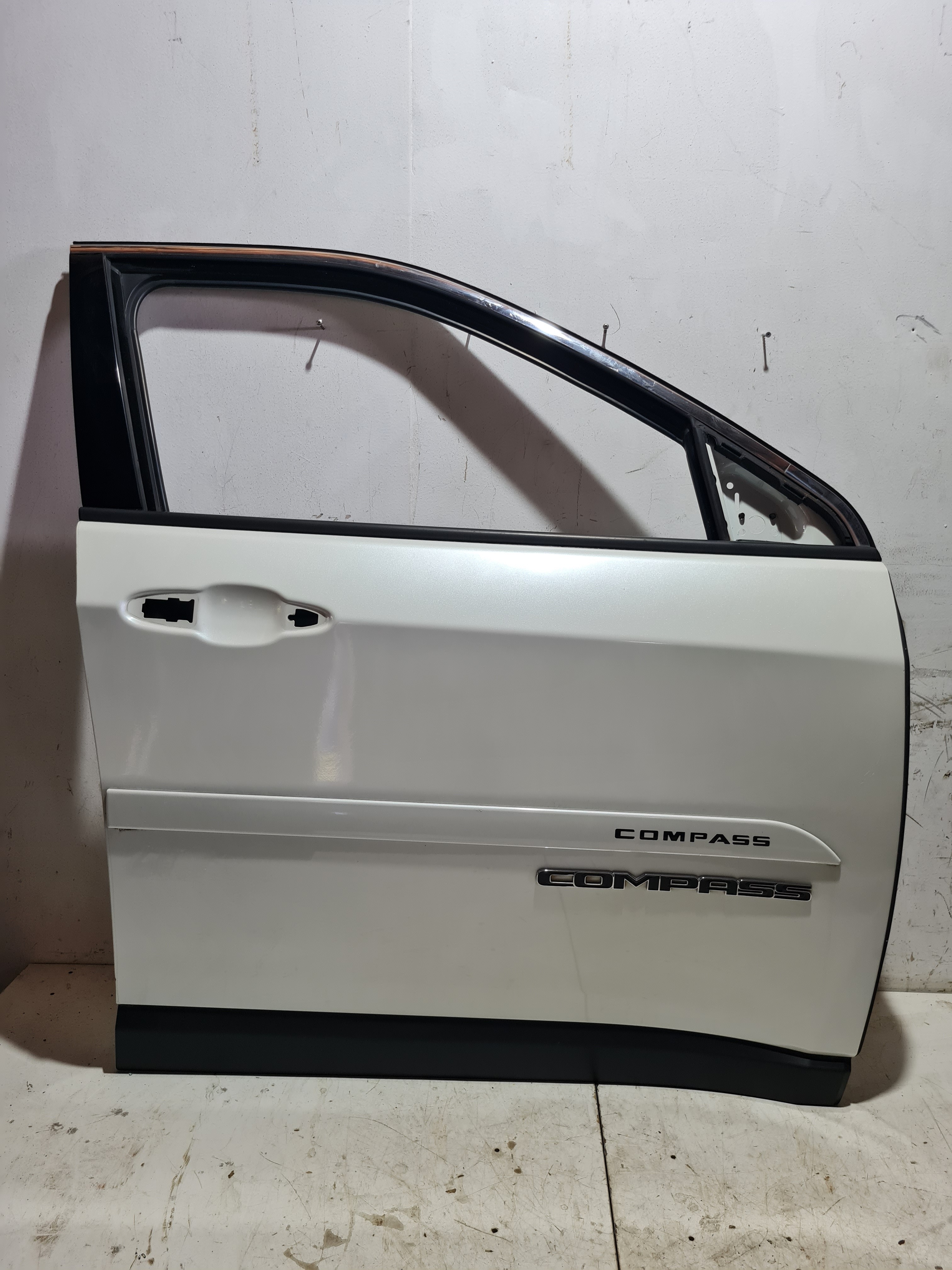 Porta Dianteira Direita Jeep Compass 2018 Ótimo Estado Dianteira Direito Perola 2