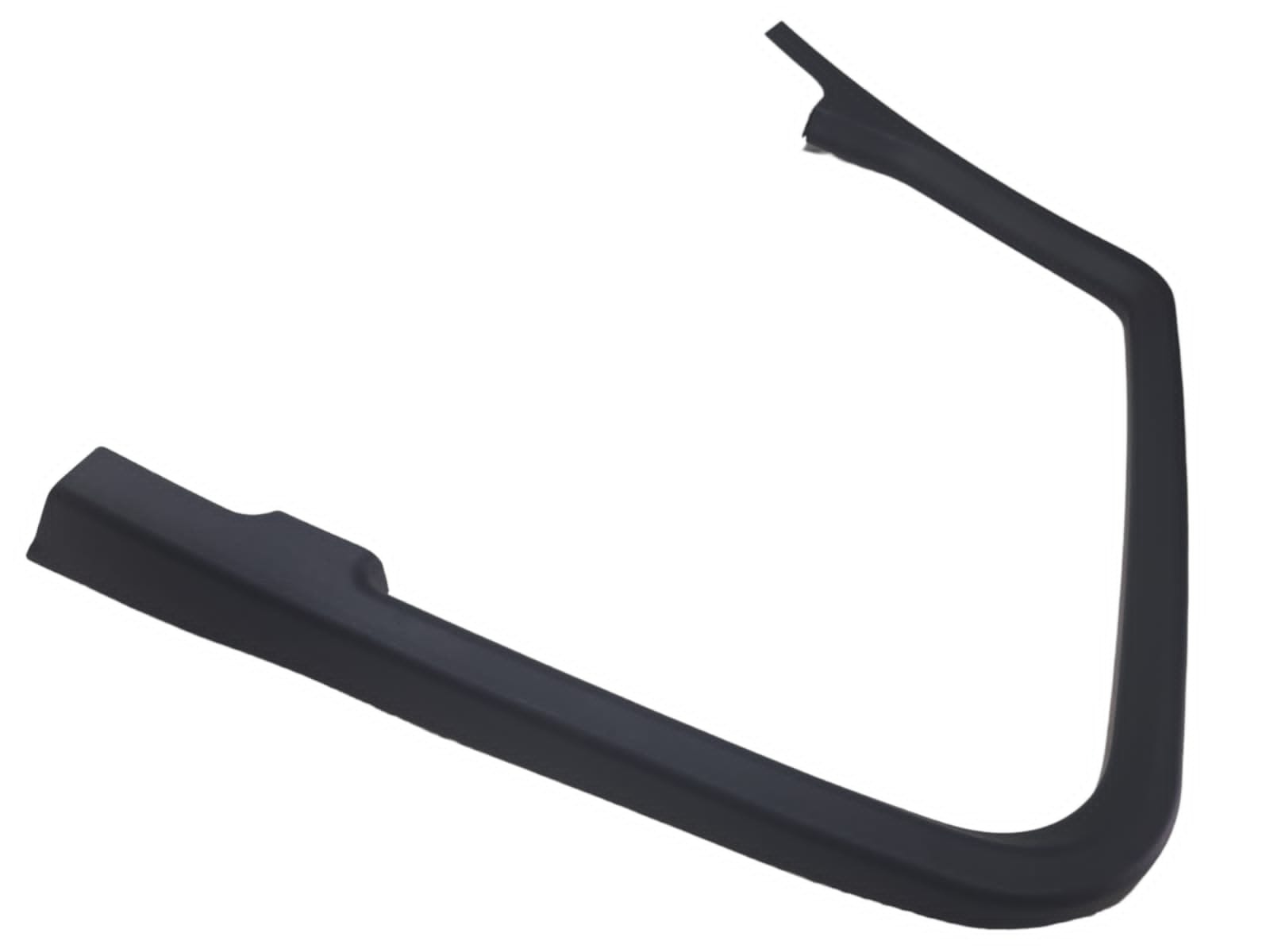 Moldura Janela Porta Traseira Esquerda Porsche Macan 2021 Preto 1