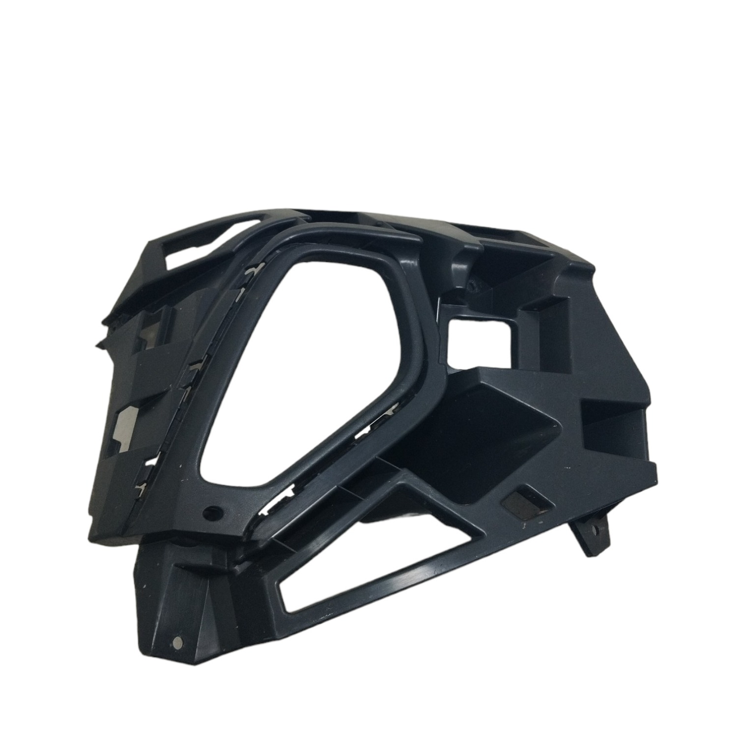 Moldura Farol Milha Direito Volkswagen Nivus 2021/2022  Preto Direito 1