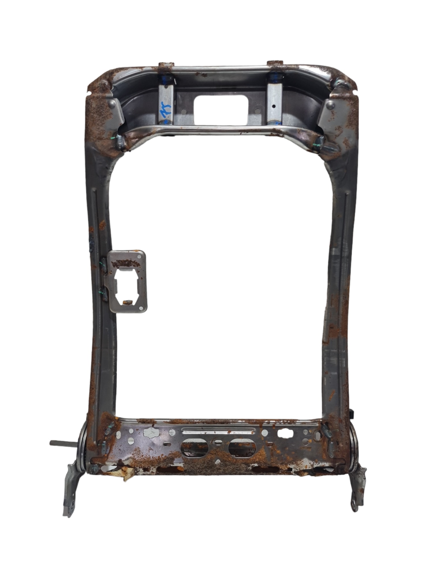 Estrutura Encosto Banco Dianteiro Ld Hilux Sw4 2022 Leia Prata 6