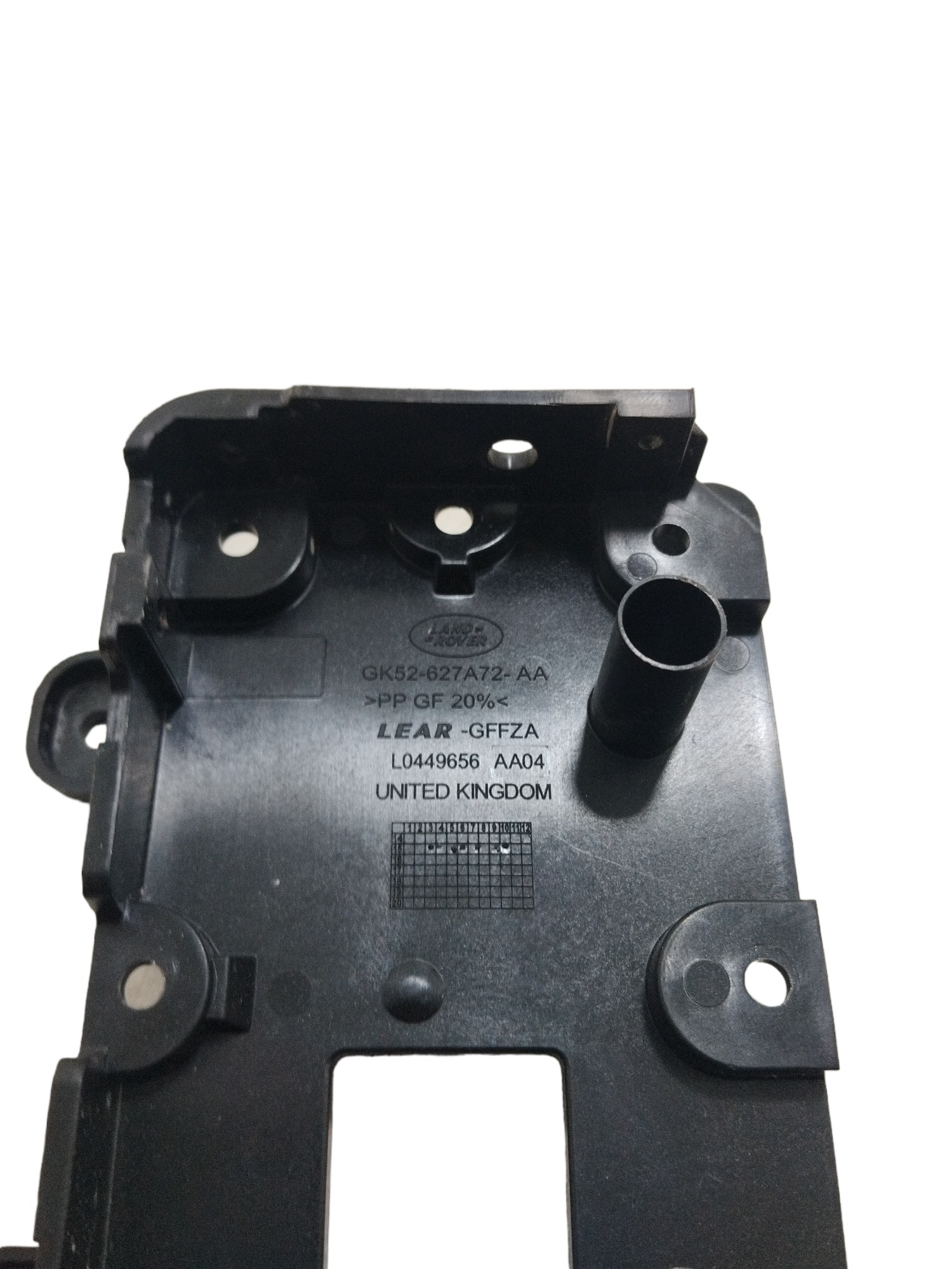 Suporte Botões Regulagem Banco Range Rover Vogue 2015/2016 Preto 5