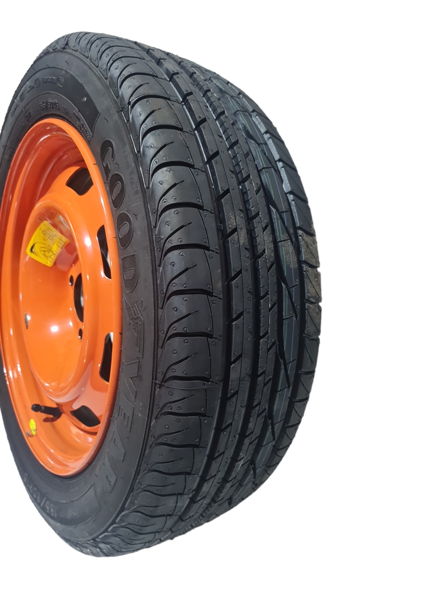 Estepe Peugeot 2008 Aro 15 185/60 Goodyear Seminovo Origin Laranja