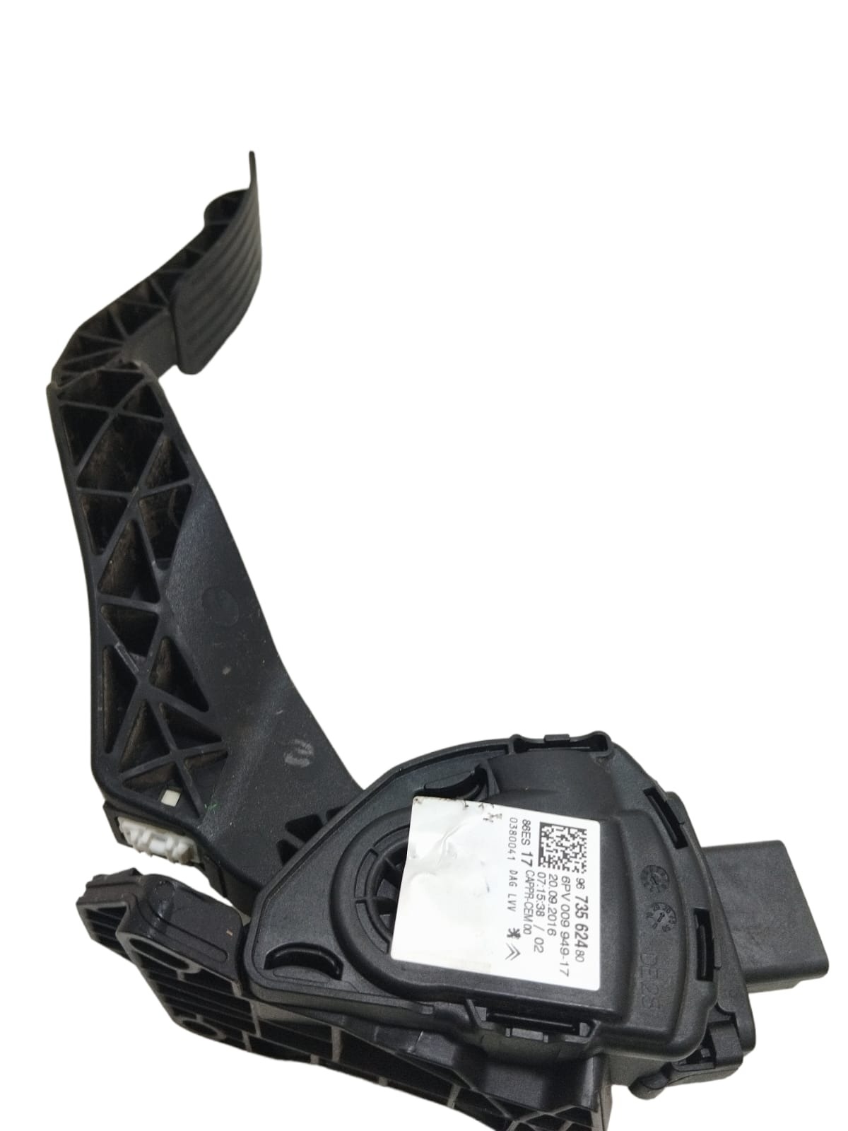 Pedal Acelerador Eletrônico Citroen C3 9673562480 2017 6