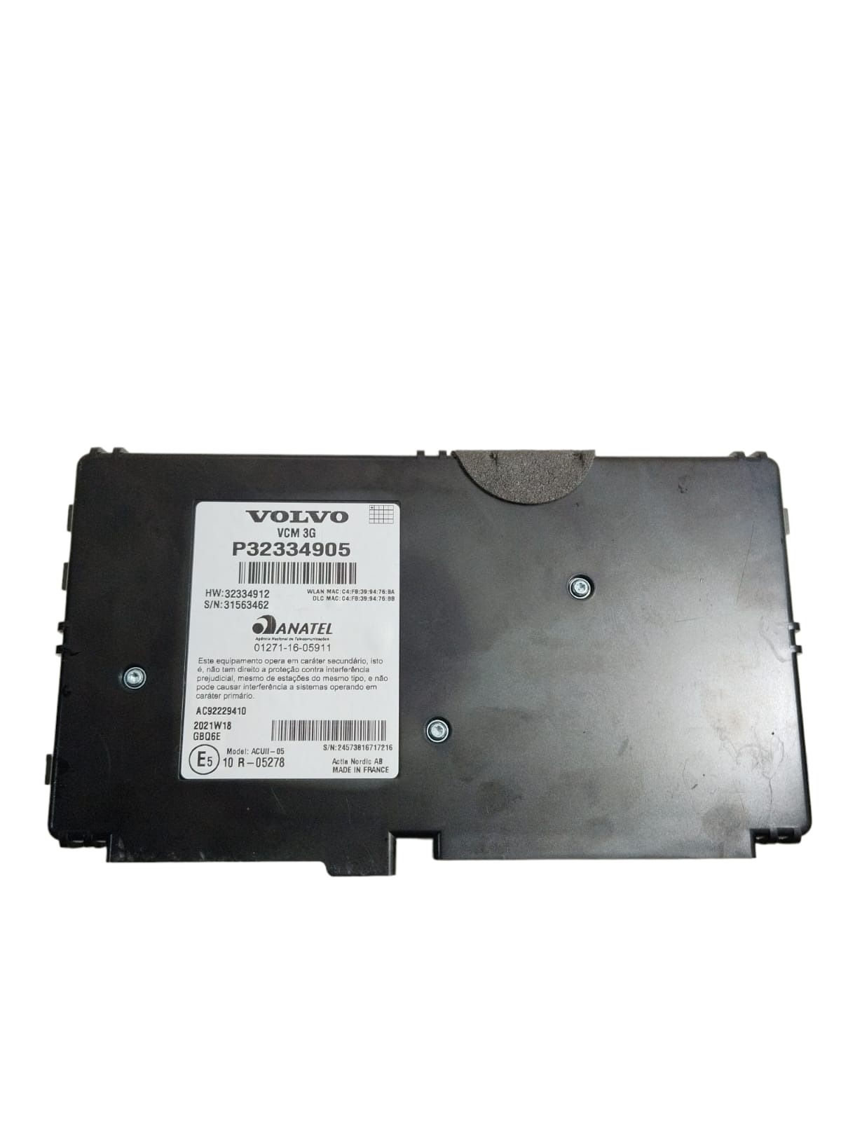 Módulo Unidade De Controle Ecu Volvo Xc90 2022 P32334905 1