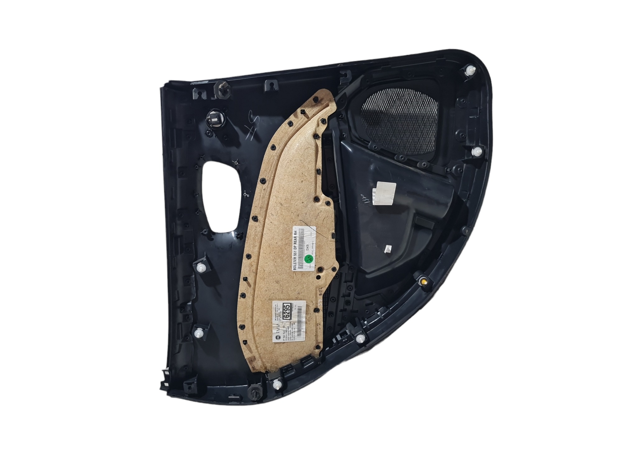 Forro De Porta Traseiro Direito Jeep Compass 2018 Preto 5