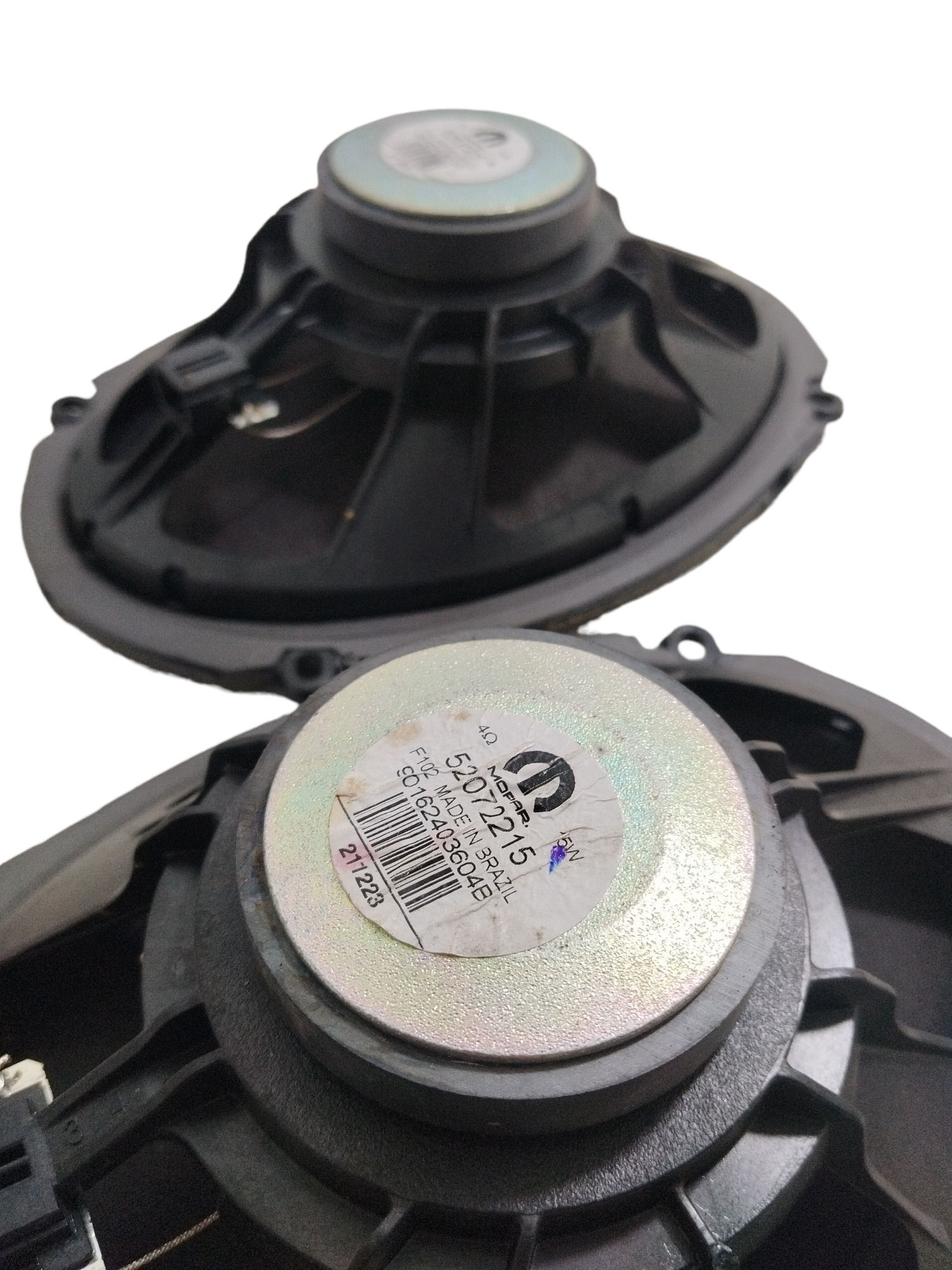 Par Alto-falante Portas Jeep Commander 2022 2023 Original Preto 5