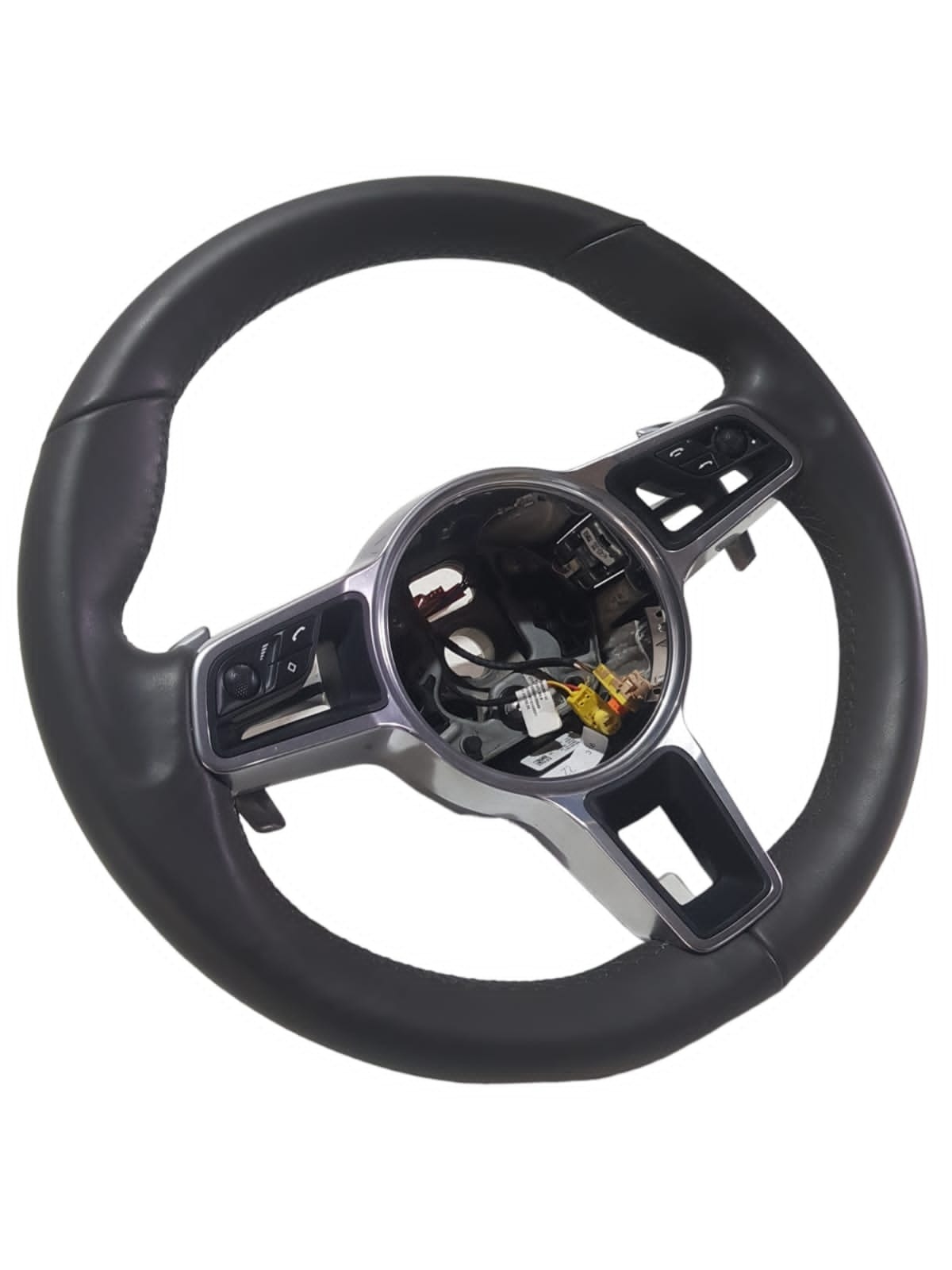 Volante De Direção Porsche Macan 2021 95b959256e Preto 2