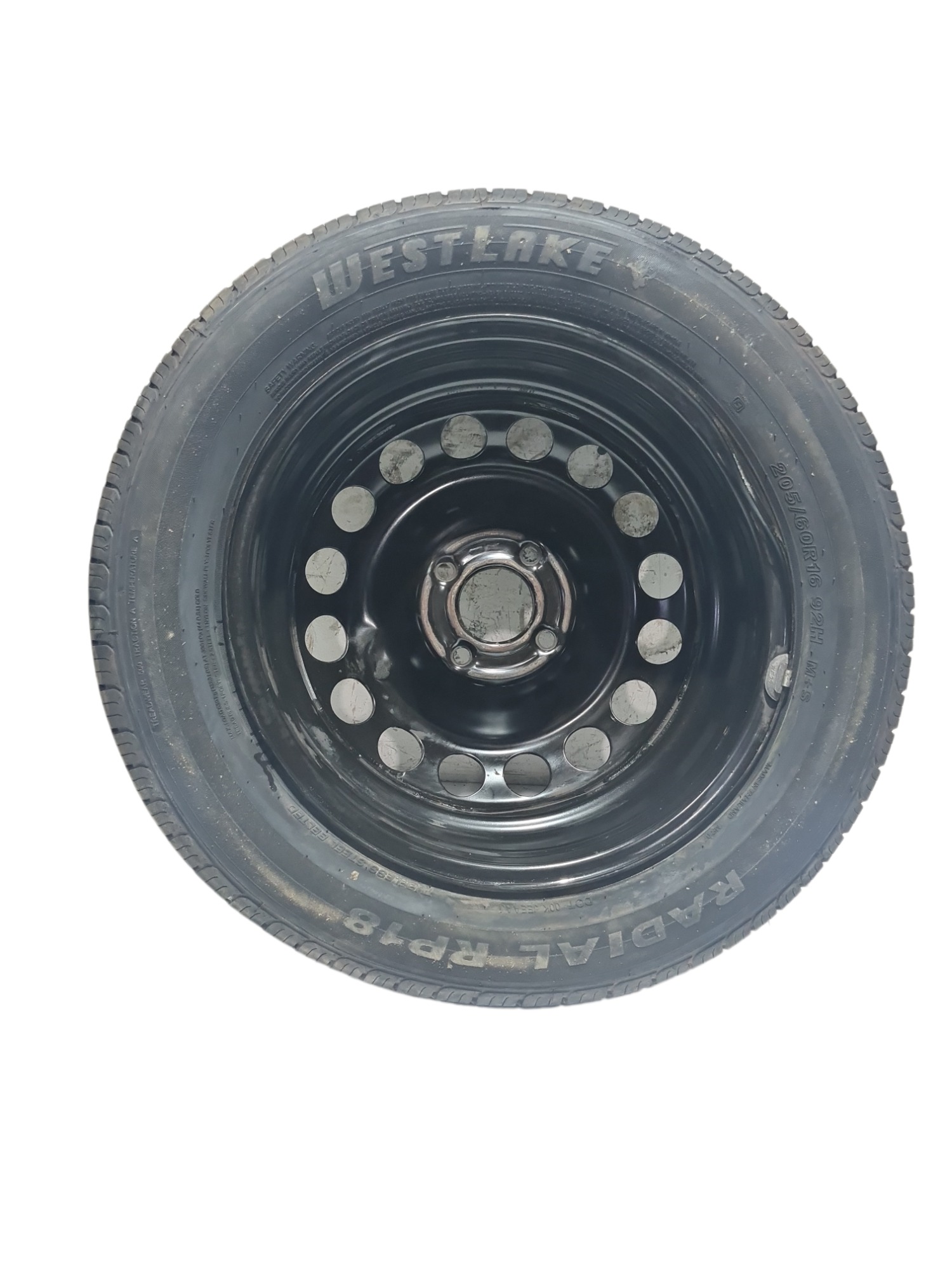 Roda C/ Pneu Peugeot 2008 Aro 16 205/60 C/ Detalhes Roda Preto 5