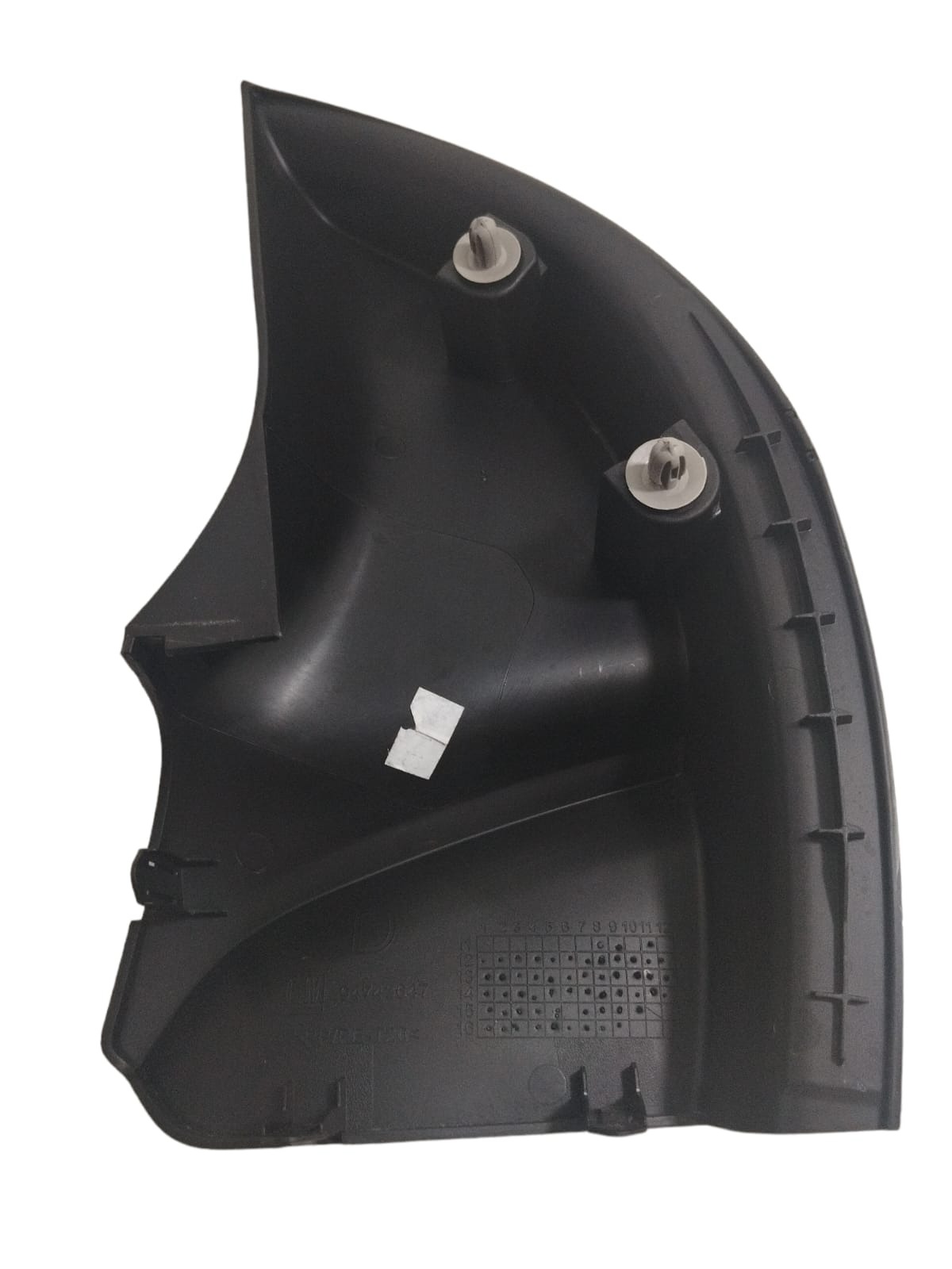 Acabamento Interno Retrovisor Direito Chevrolet Spin 2017 Preto 8