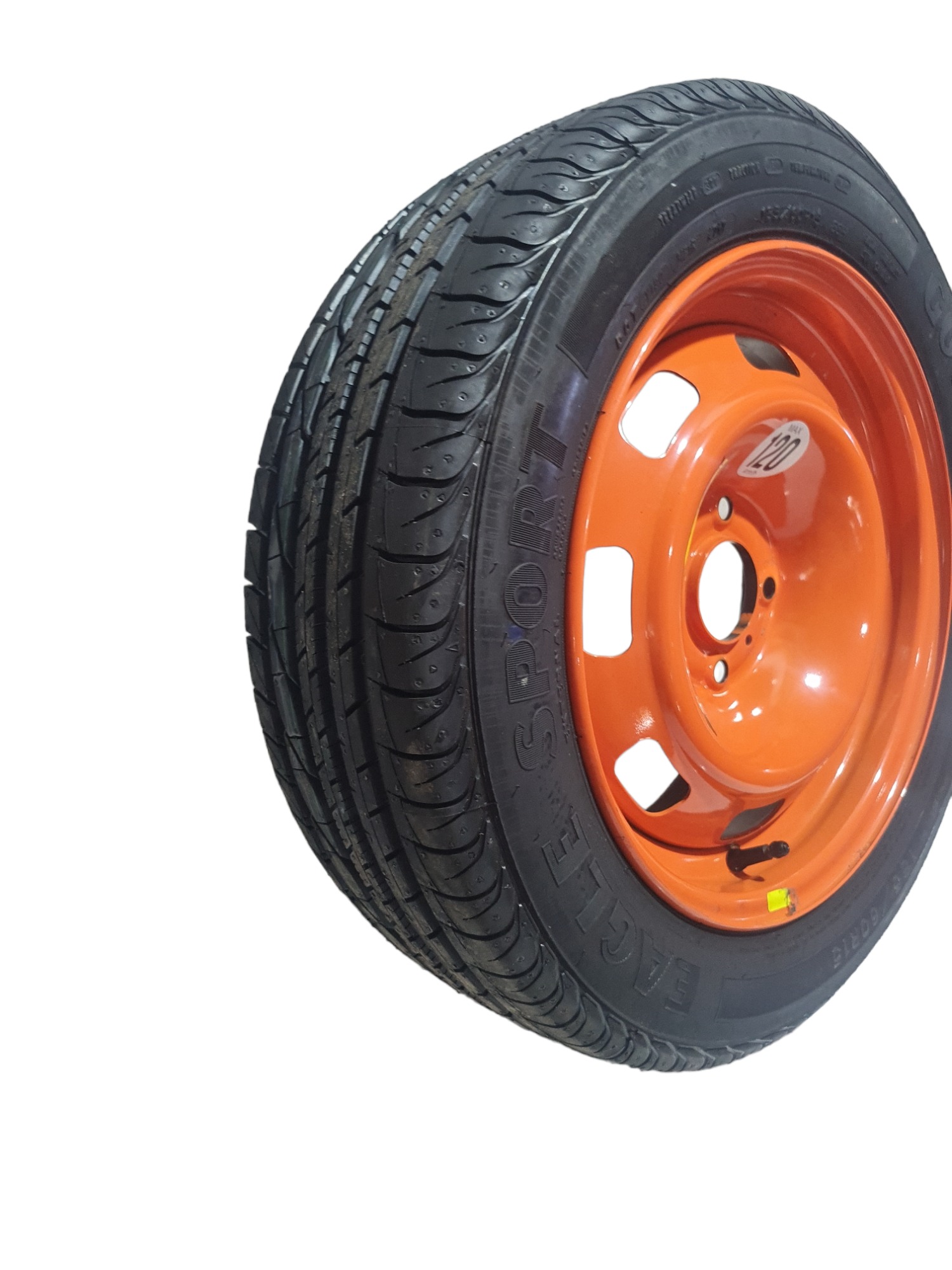 Estepe Peugeot 2008 Aro 15 185/60 Goodyear Seminovo Origin Laranja 3