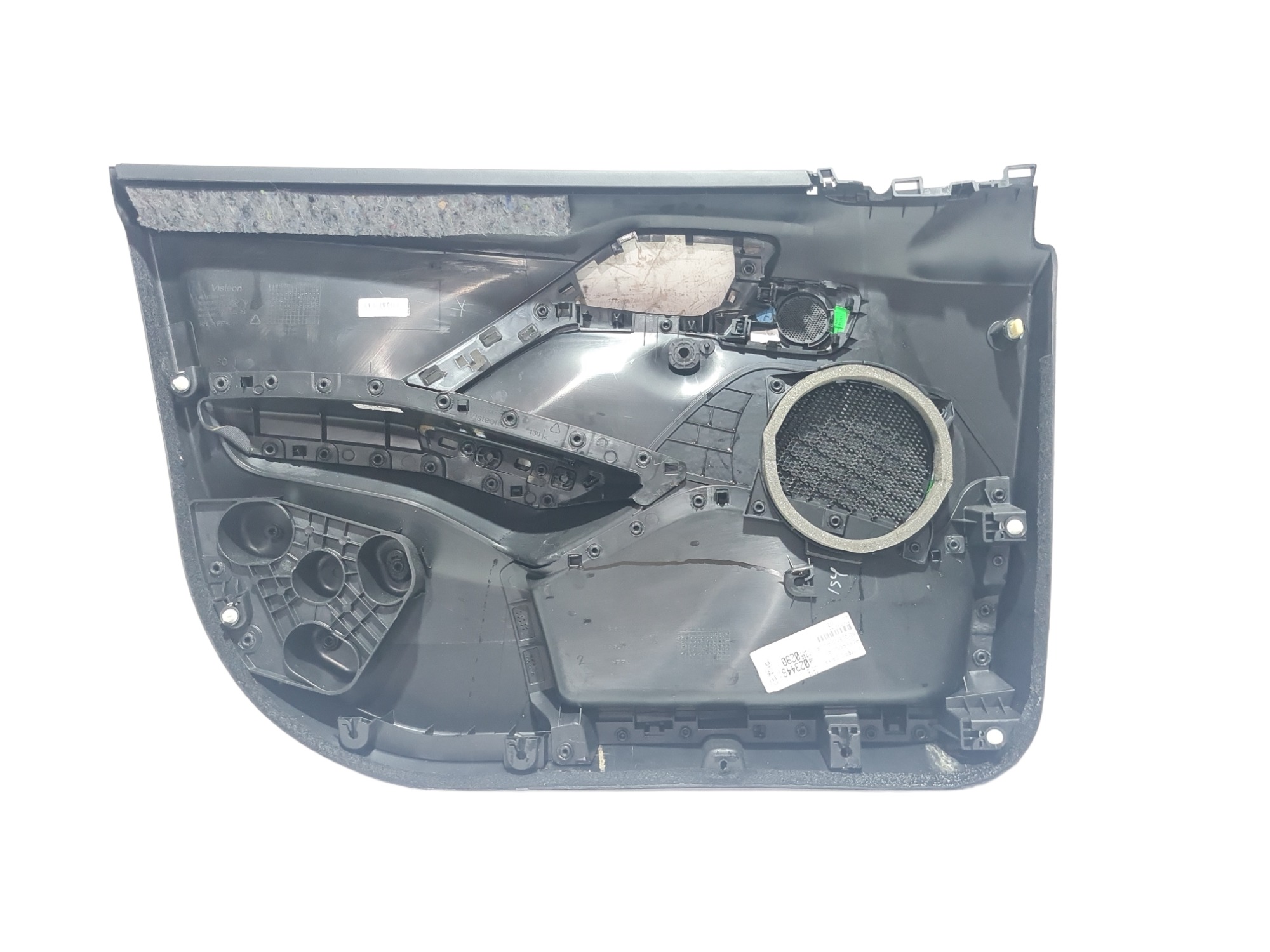 Forro Porta Dianteiro Direito Peugeot 208 E 2008 Ano 2018 Preto 4