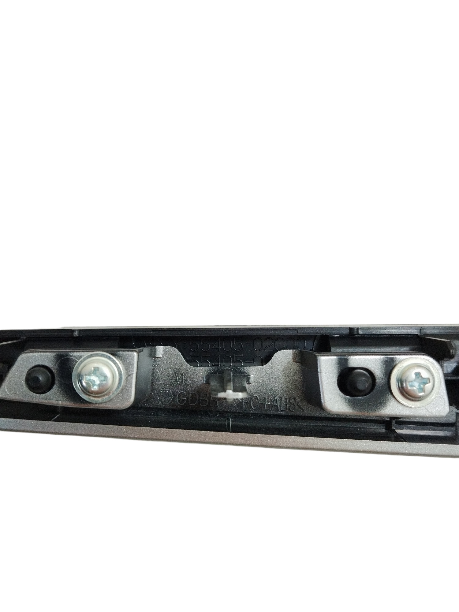 Moldura Multimídia Toyota Corolla Hilux Código 5540502g00 Preto 6