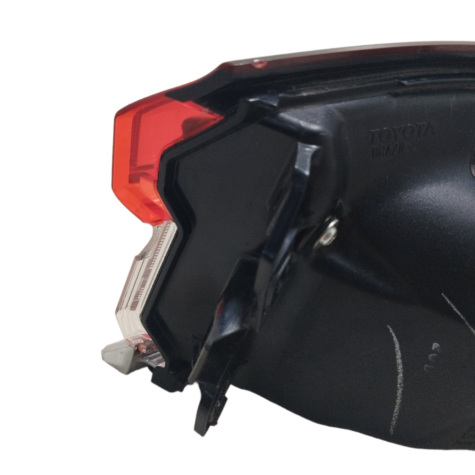 Lanterna Tampa Tras Esque Toyota Corolla 2020 2023 Detalhe Direito/passageiro Vermelho 8
