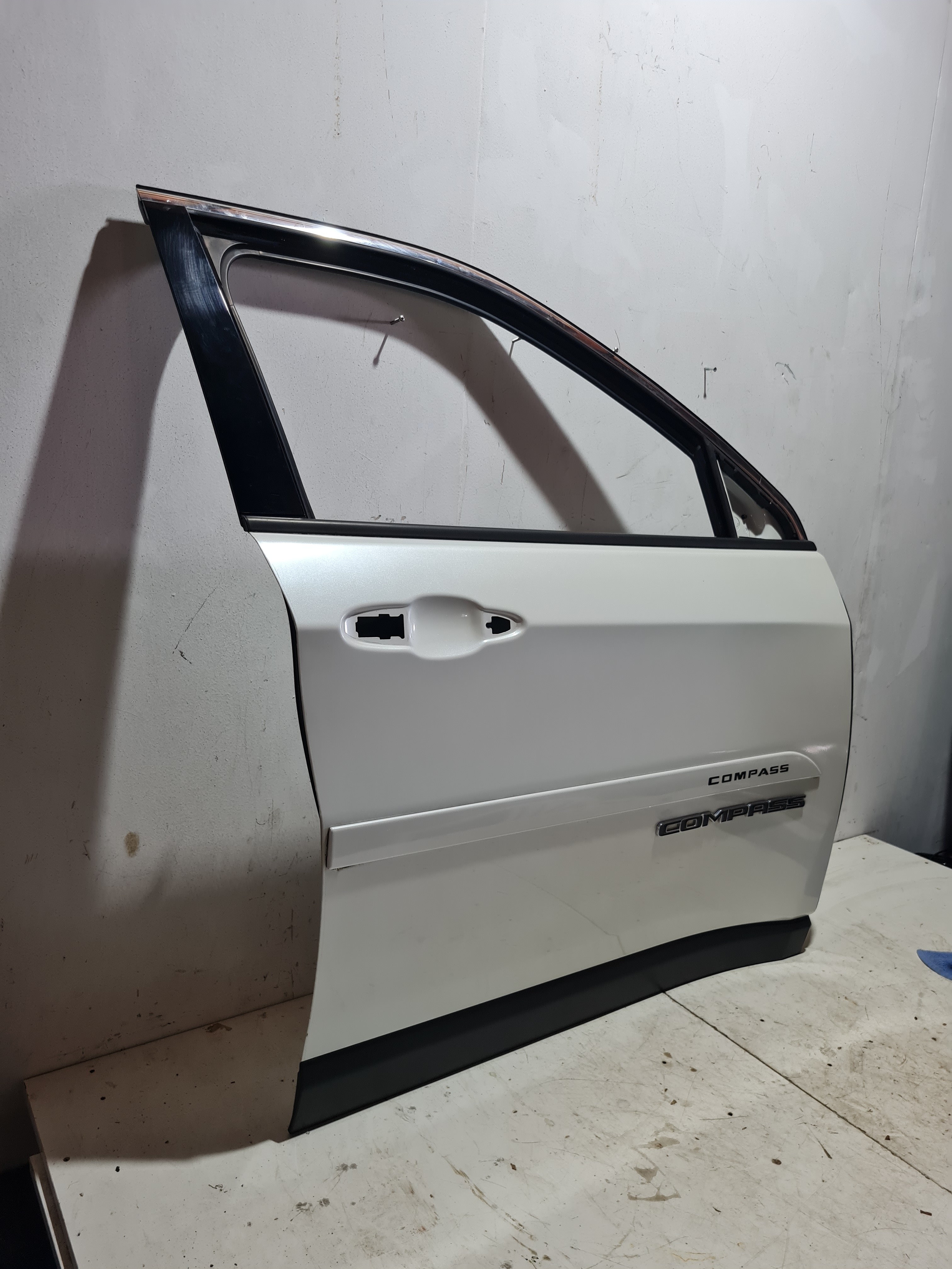 Porta Dianteira Direita Jeep Compass 2018 Ótimo Estado Dianteira Direito Perola 3