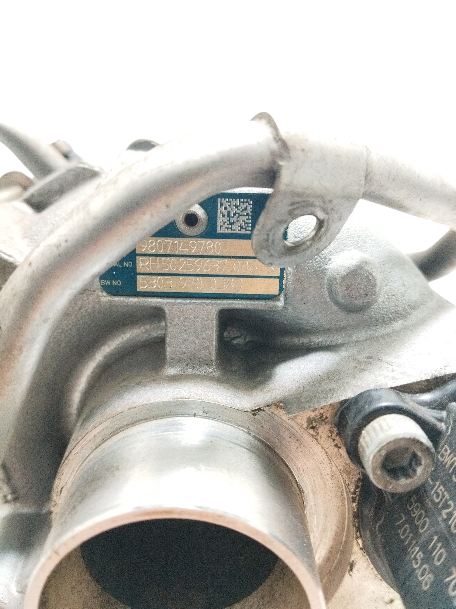 Turbina Peugeot 3008 Thp 2018/2019 Codigo 9807149780 9