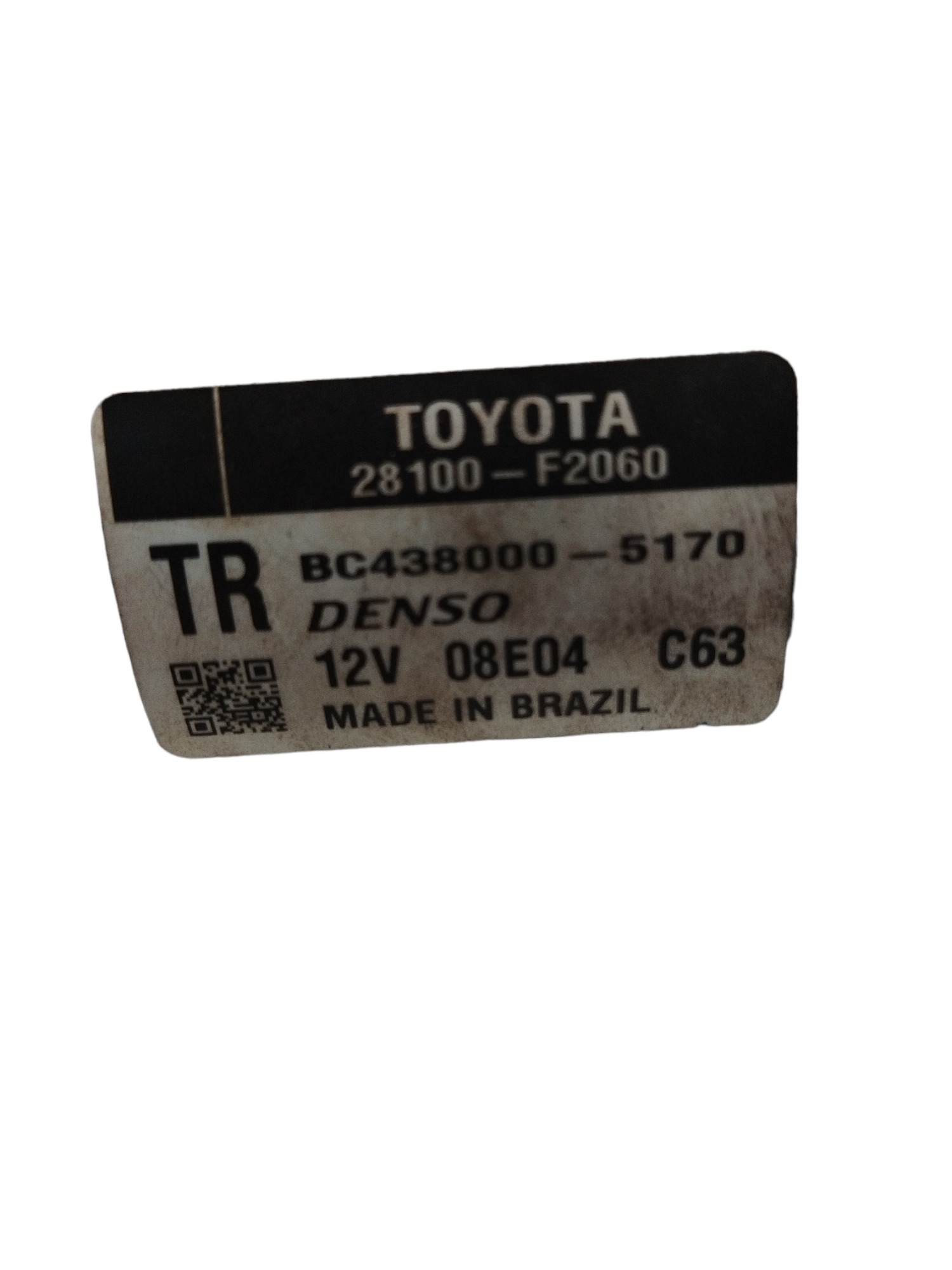 Motor De Arranque Corolla Cross 2022 2021 Bc4380005170 5