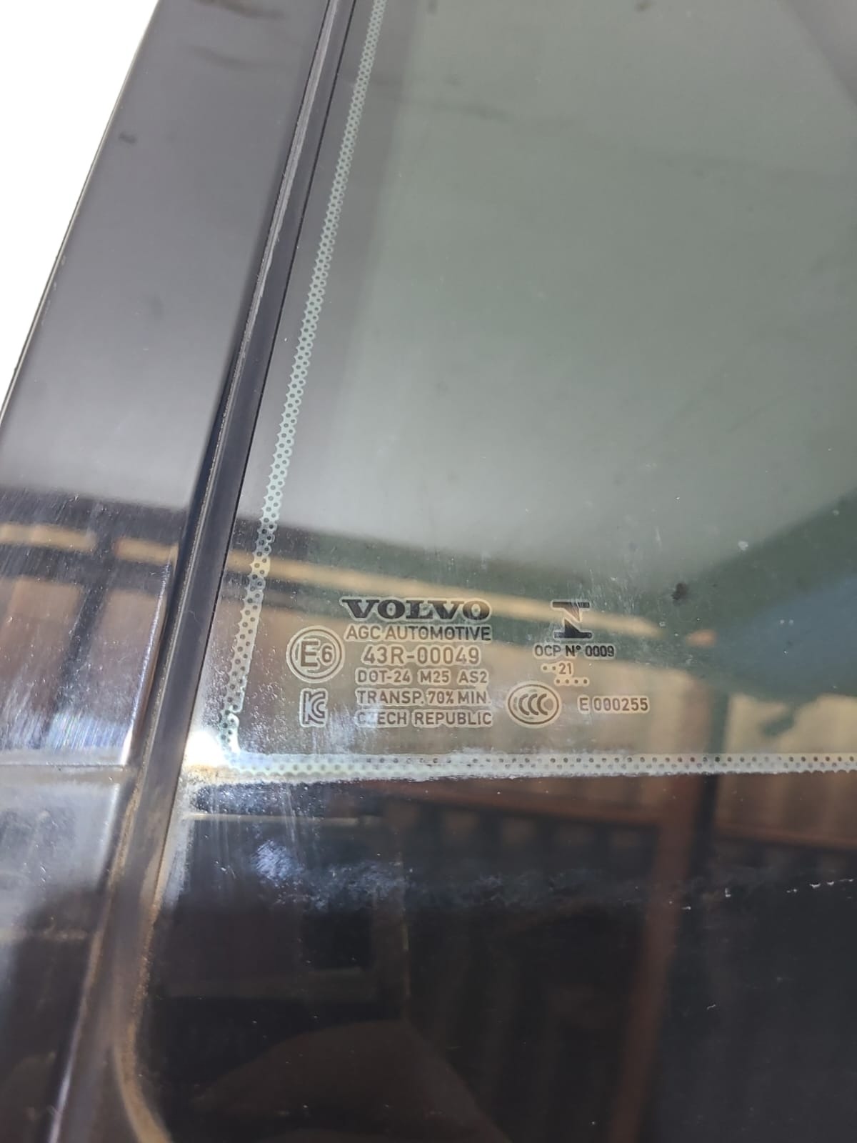 Vidro Fixo Porta Traseira Esquerda Volvo Xc90 2022 4