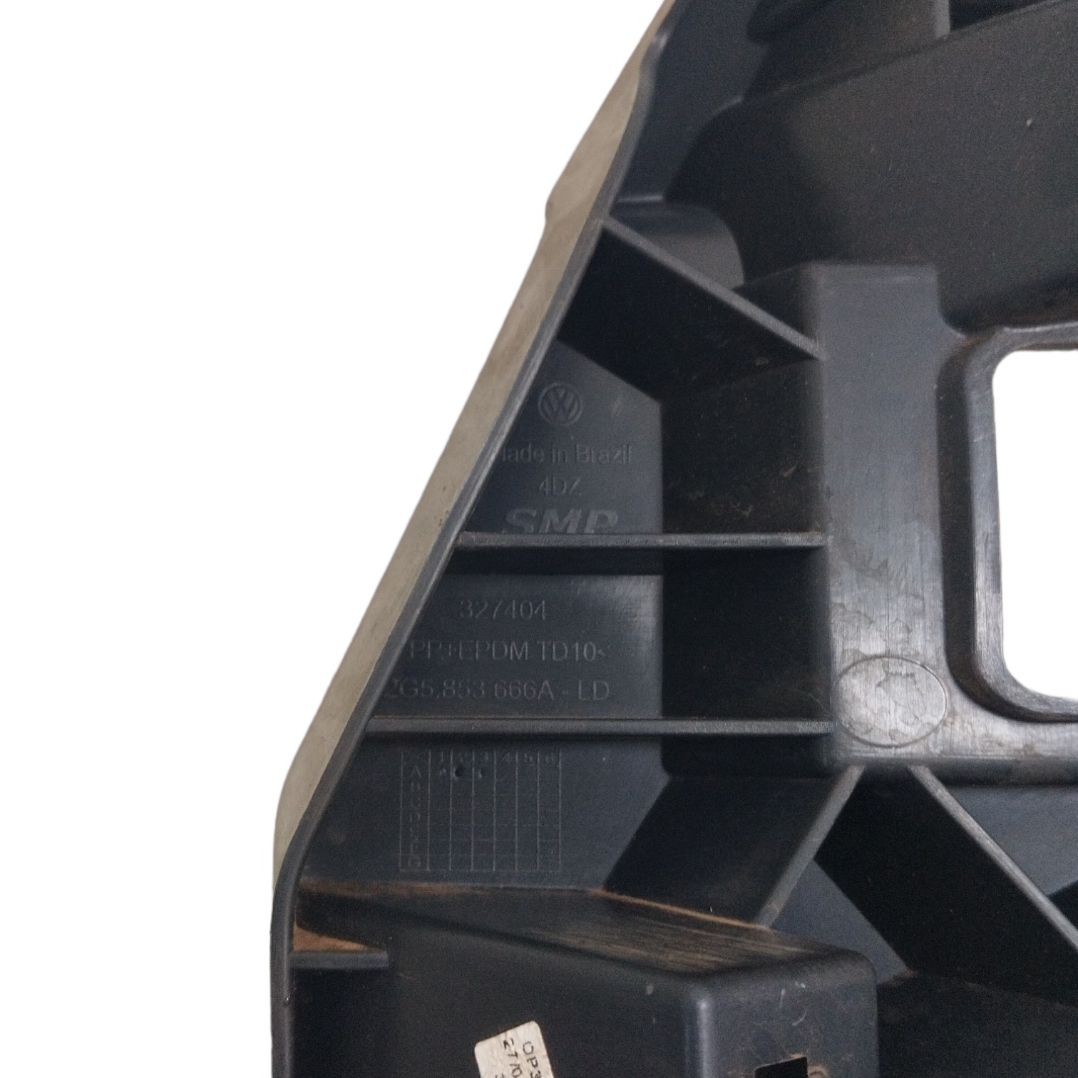 Moldura Farol Milha Direito Volkswagen Nivus 2021/2022  Preto Direito 6
