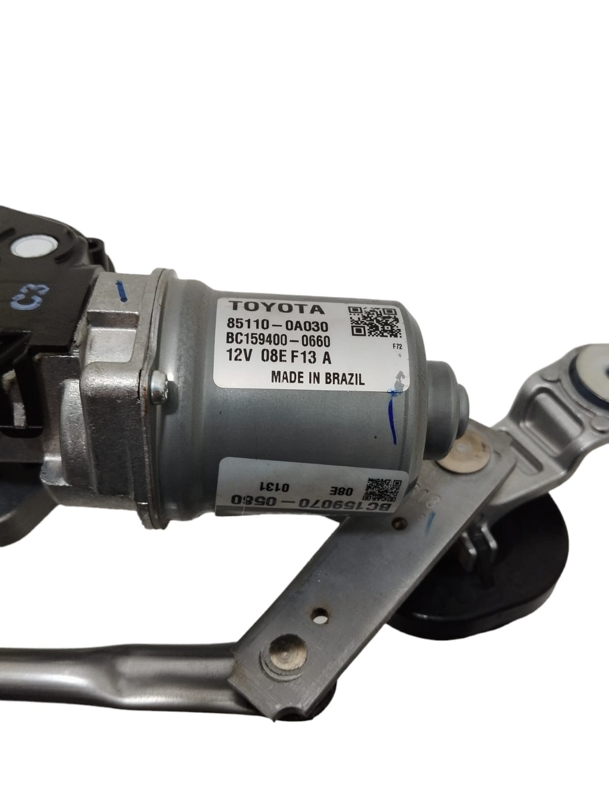 Motor Limpador Parabrisa Corolla Cross 2022 2023 5