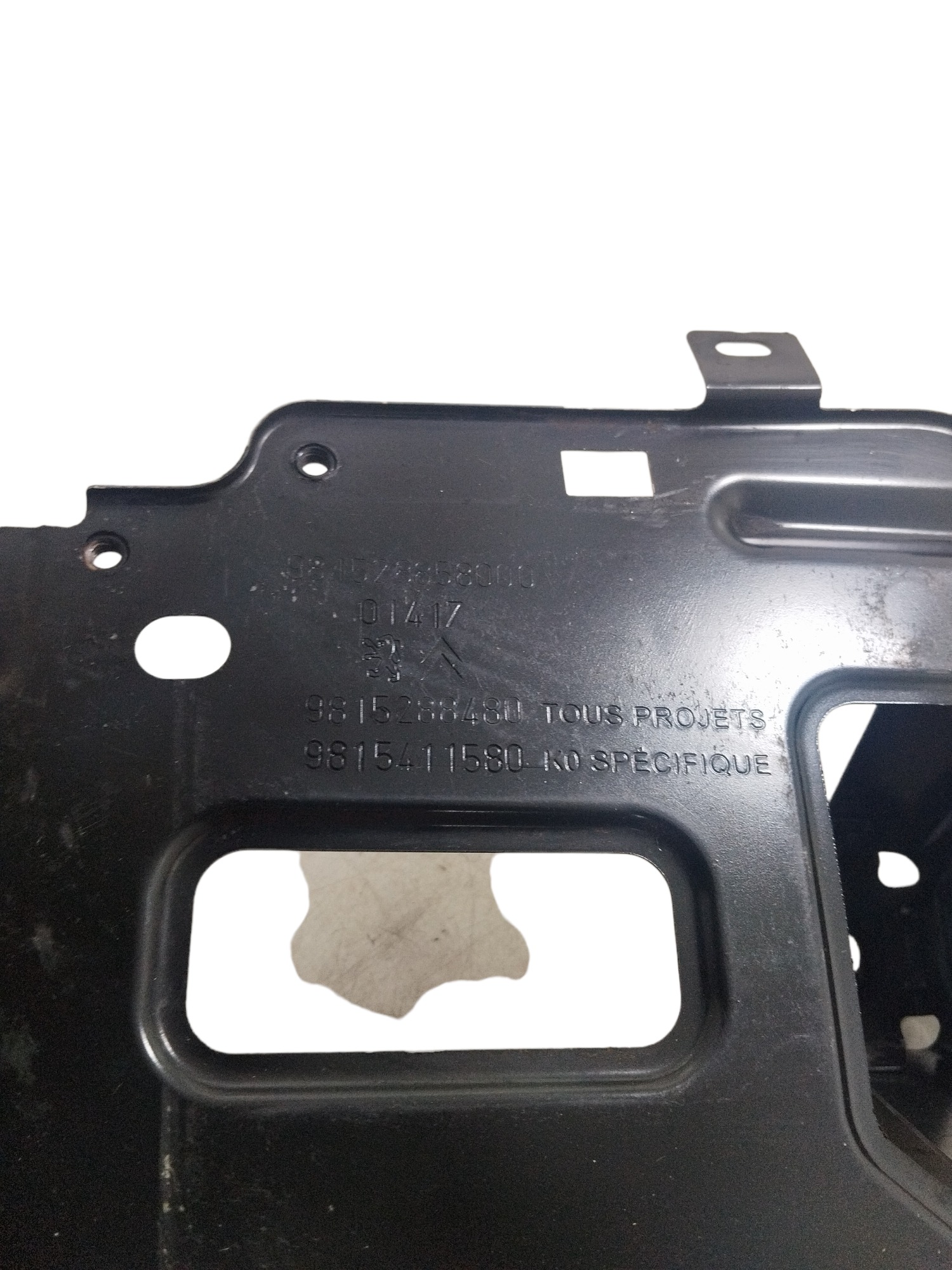 Suporte Bandeja Bateria Peugeot 3008 2017 A 2021 5